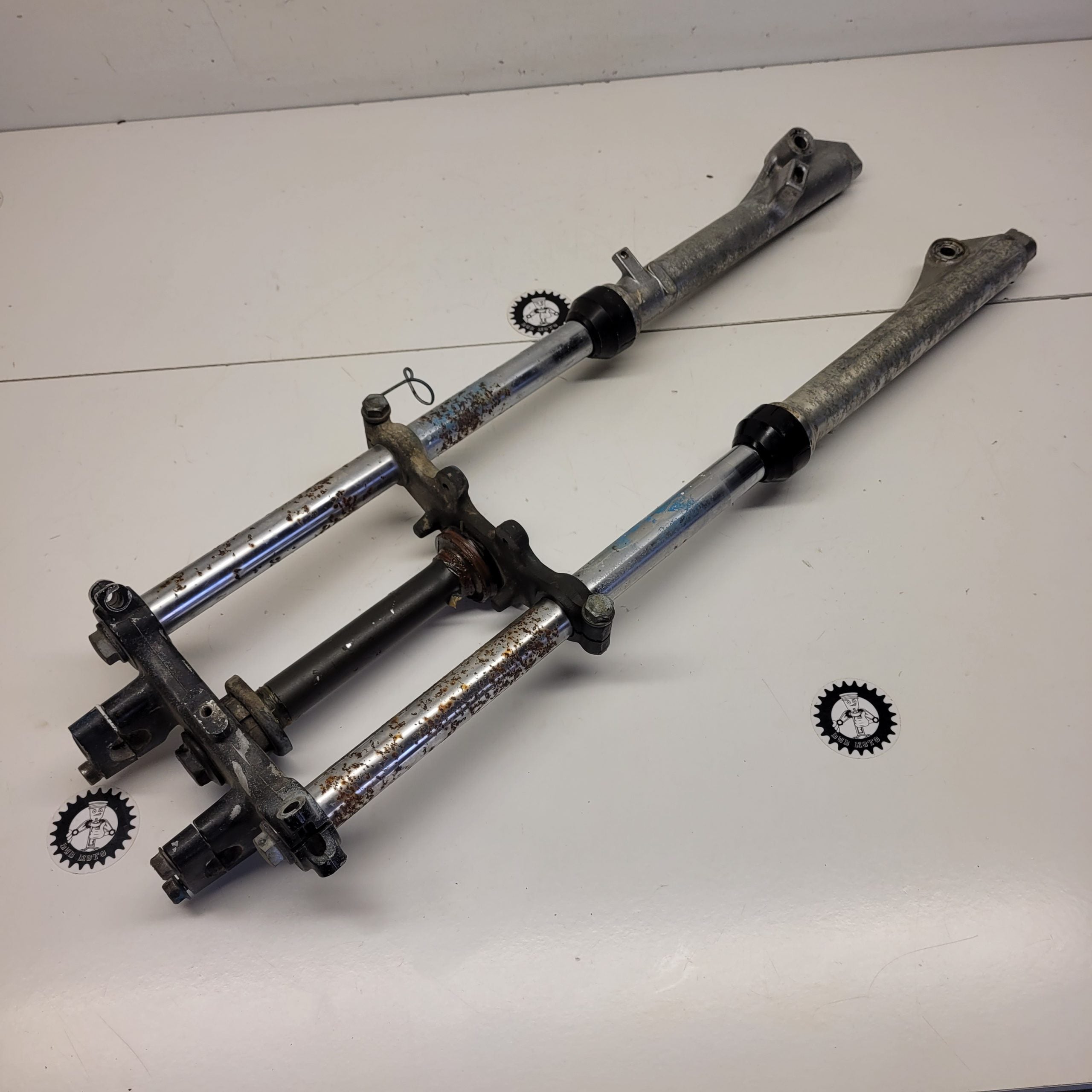 fourche en l'état yamaha 50 yz 1982