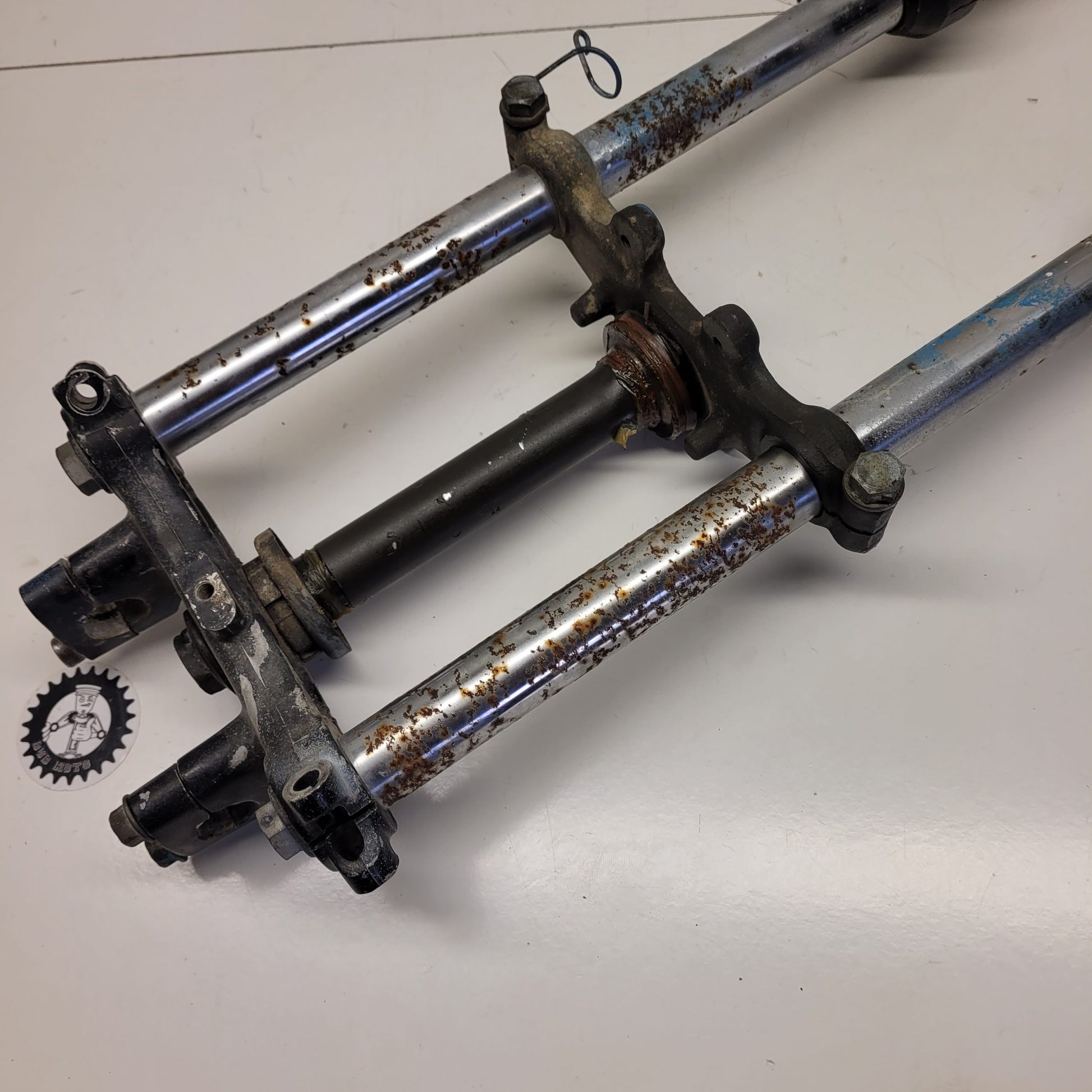 fourche en l'état yamaha 50 yz 1982-2