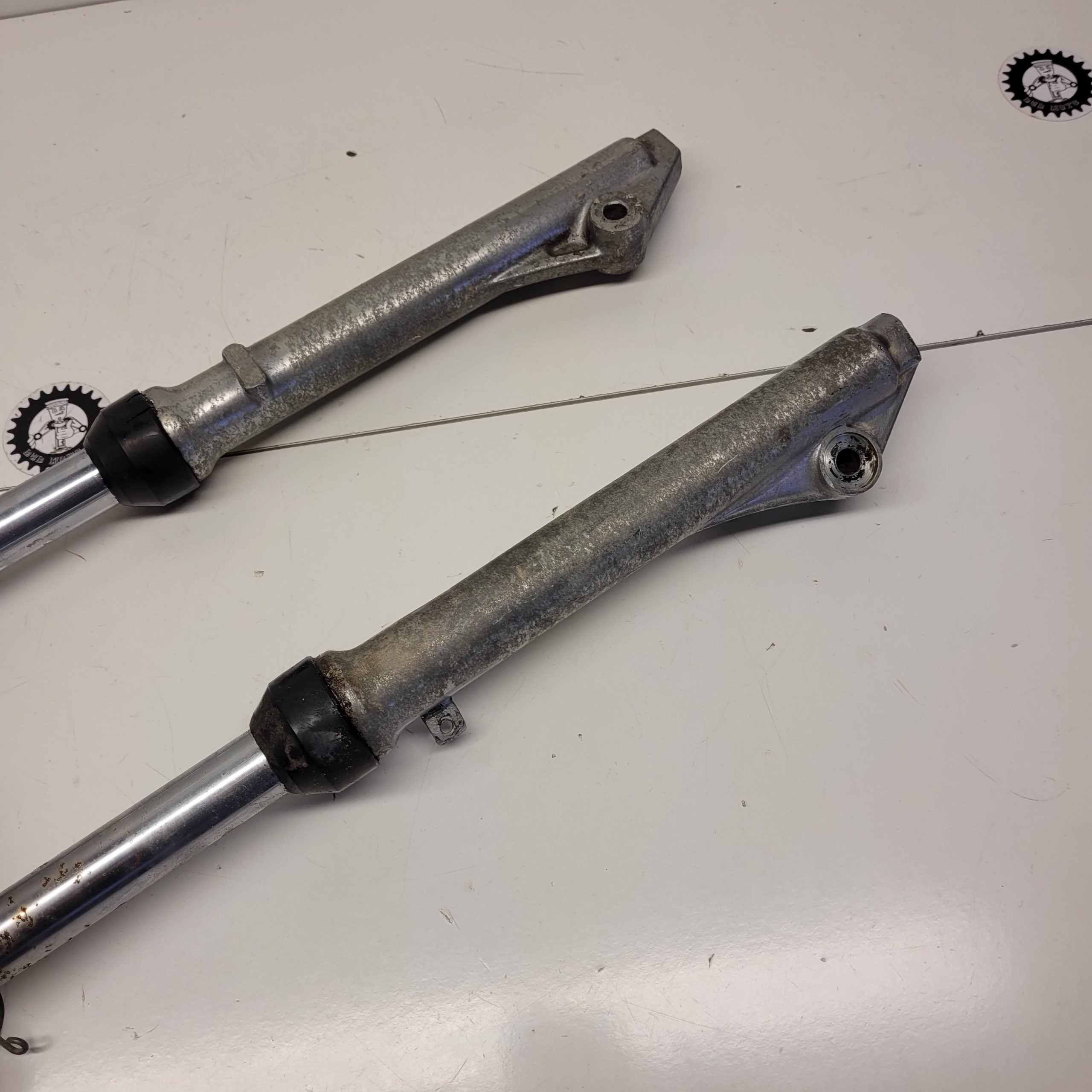 fourche en l'état yamaha 50 yz 1982-4