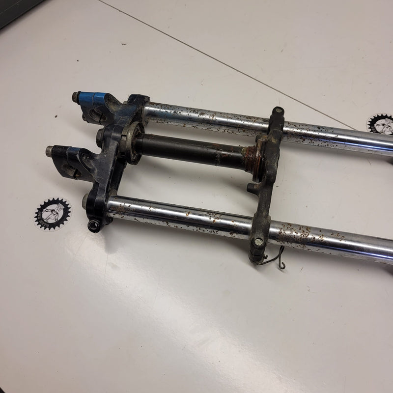 fourche en l'état yamaha 50 yz 1982-5
