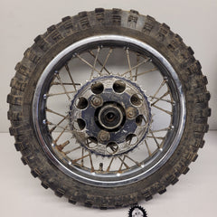 roue arriere yamaha 50 yz 1982-3