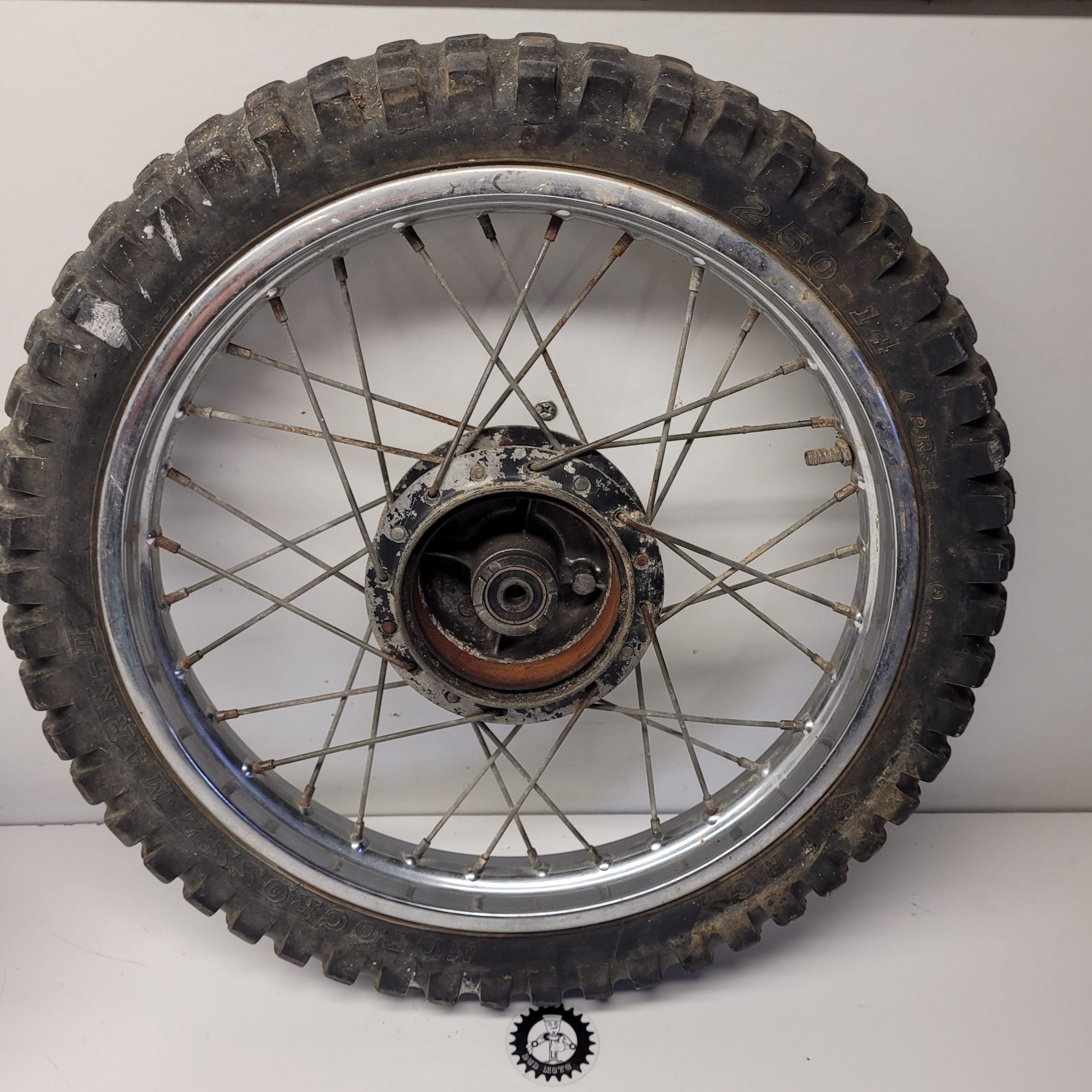 roue avant yamaha 50 yz 1982