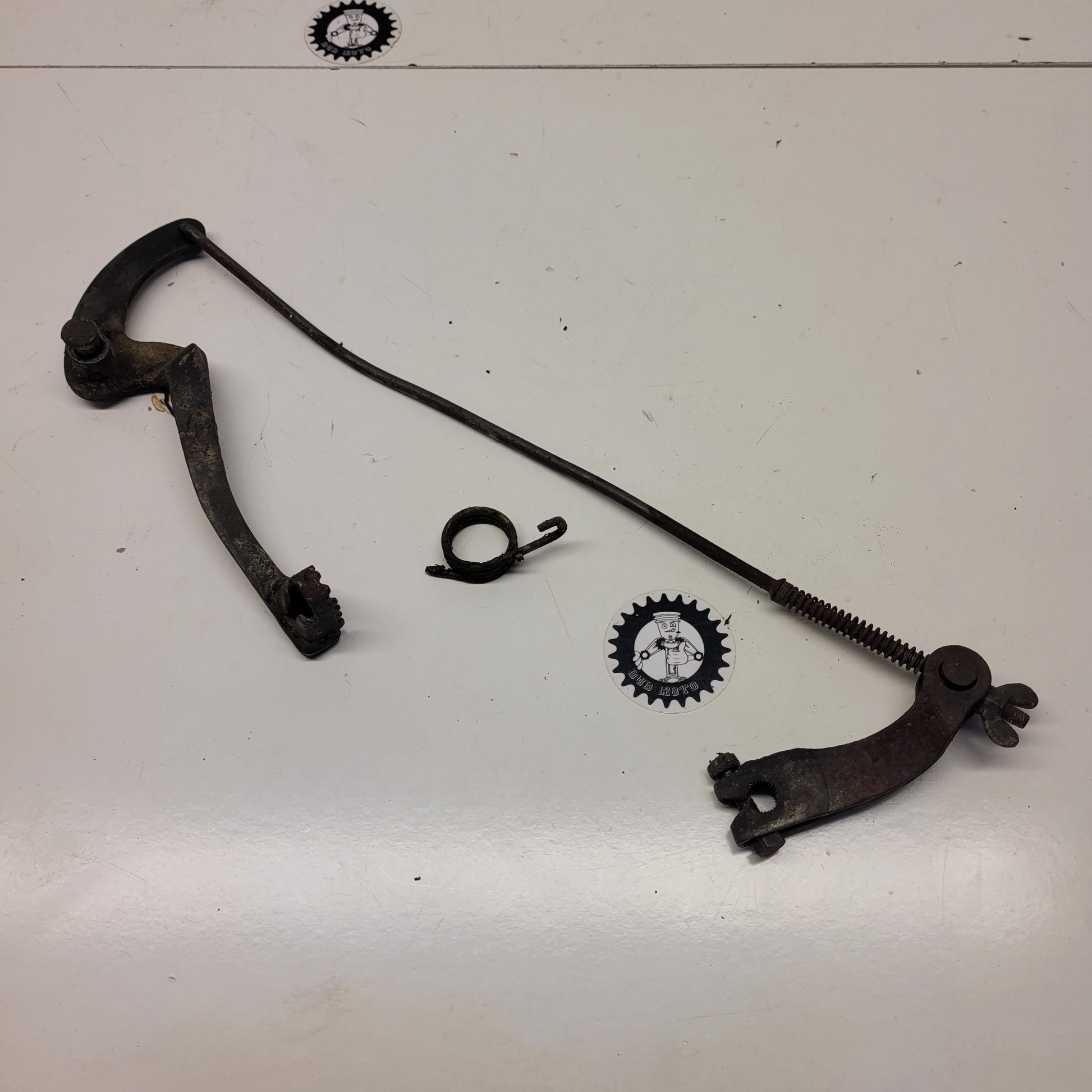 commande frein arriere yamaha 50 yz 1982-1