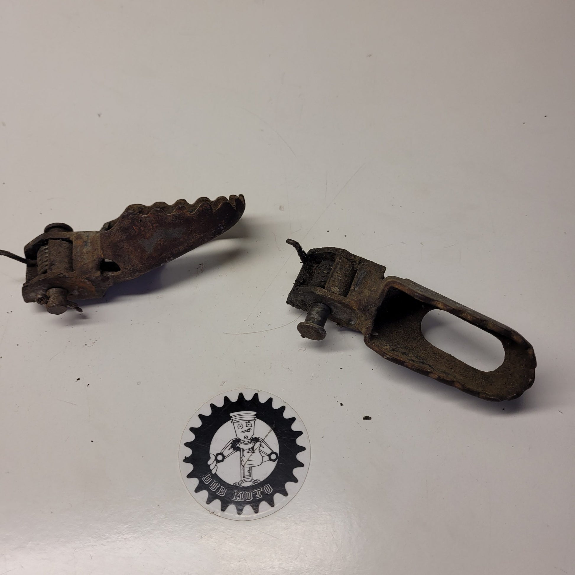cales pieds yamaha 50 yz 1982-1