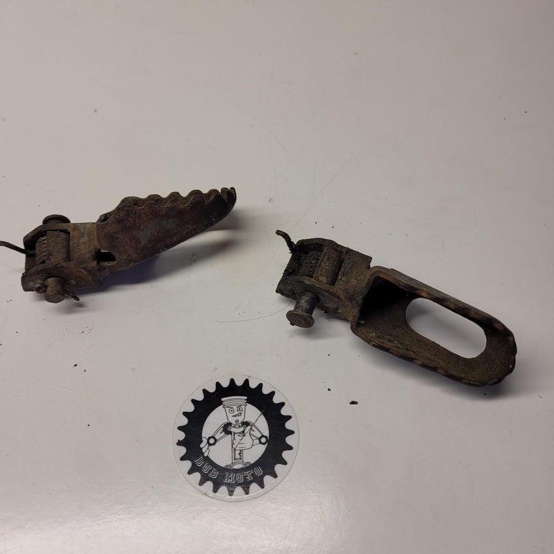 cales pieds yamaha 50 yz 1982-1