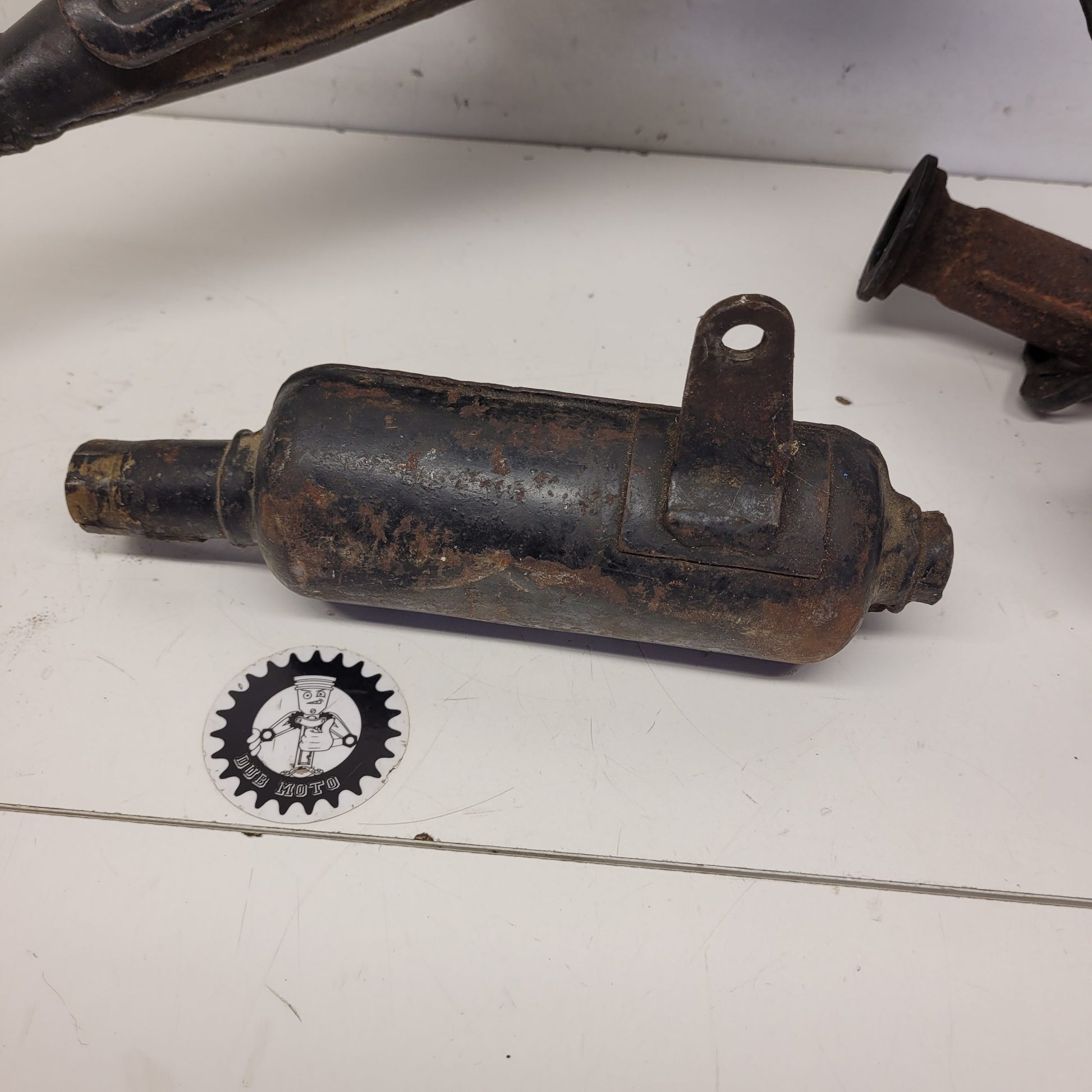 echappement yamaha 50 yz 1982-3