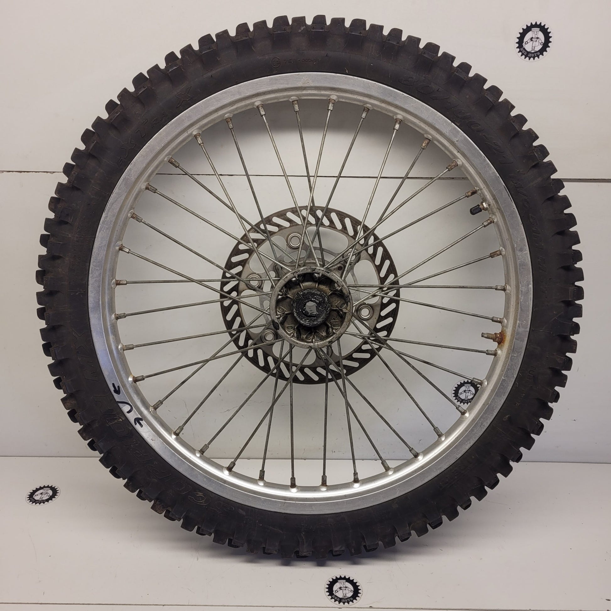 roue avant en l'état kawasaki 250 kx 1998-2