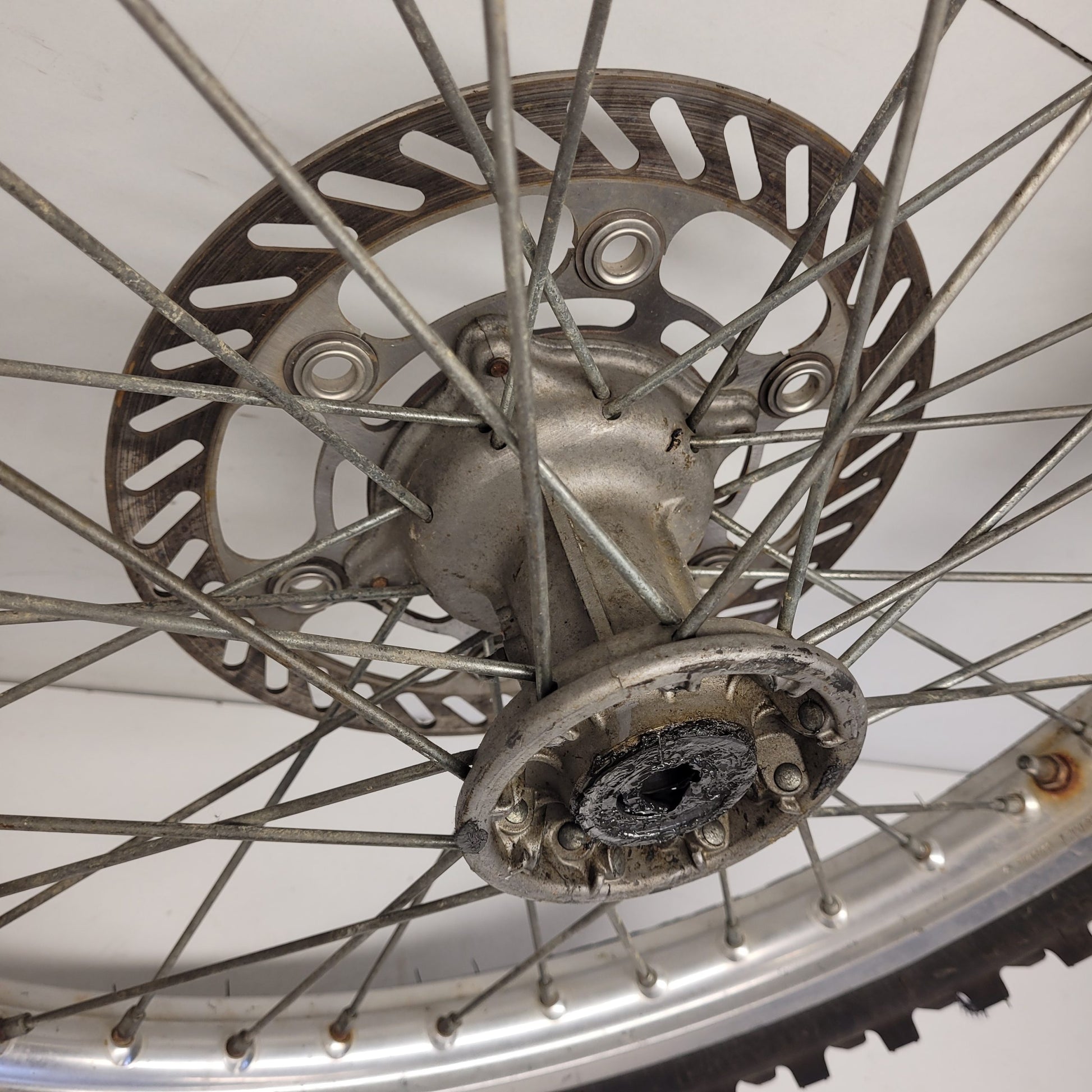roue avant en l'état kawasaki 250 kx 1998-3