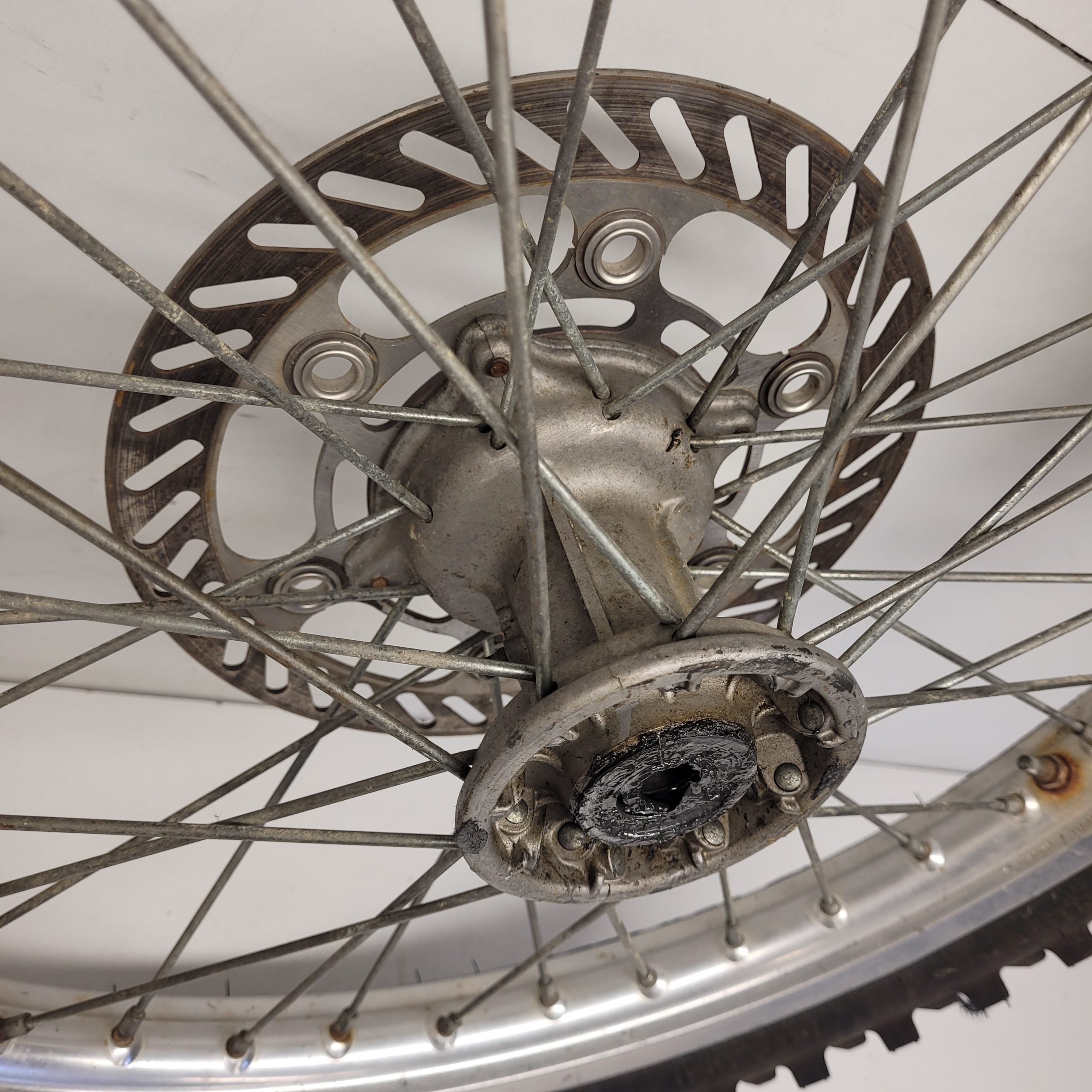 roue avant en l'état kawasaki 250 kx 1998-3