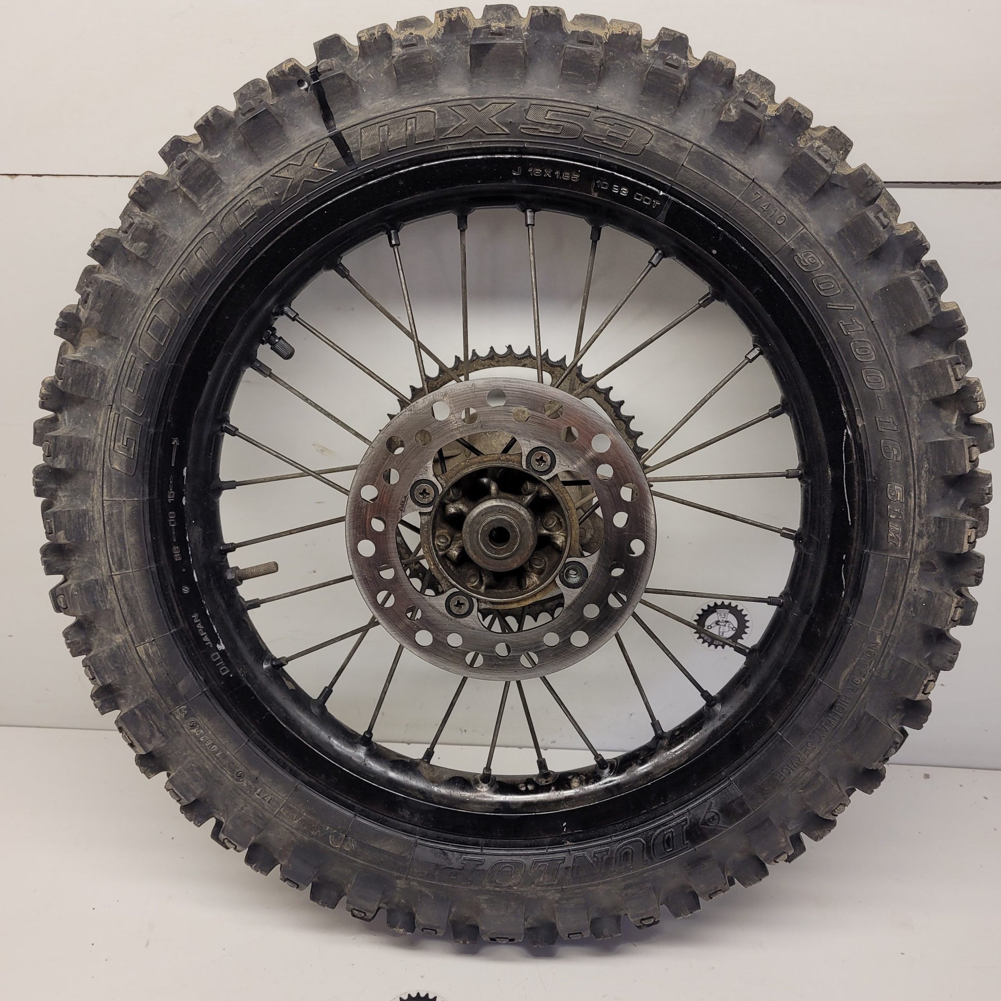 roue arrière kawasaki 80 kx 1995-1