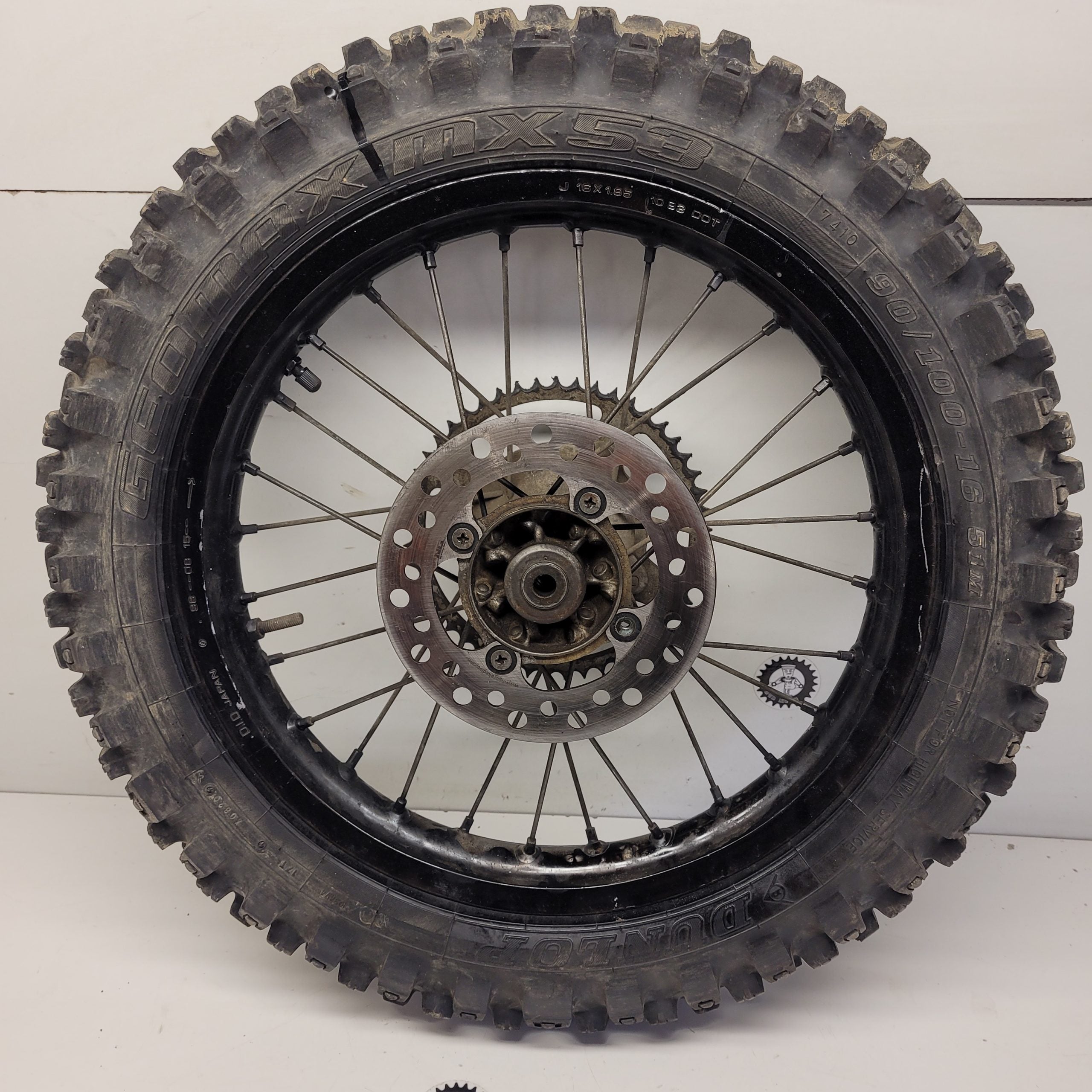 roue arrière kawasaki 80 kx 1995