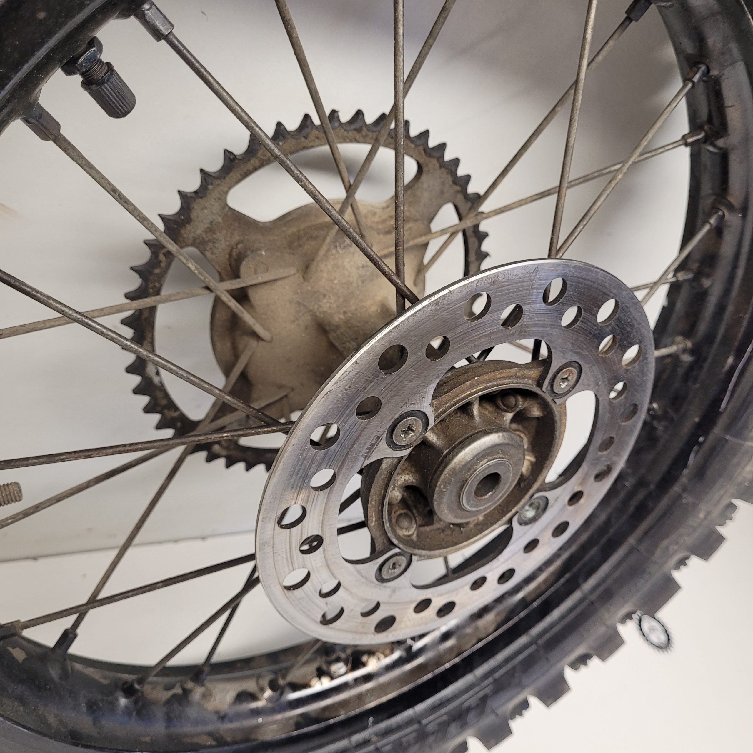 roue arrière kawasaki 80 kx 1995