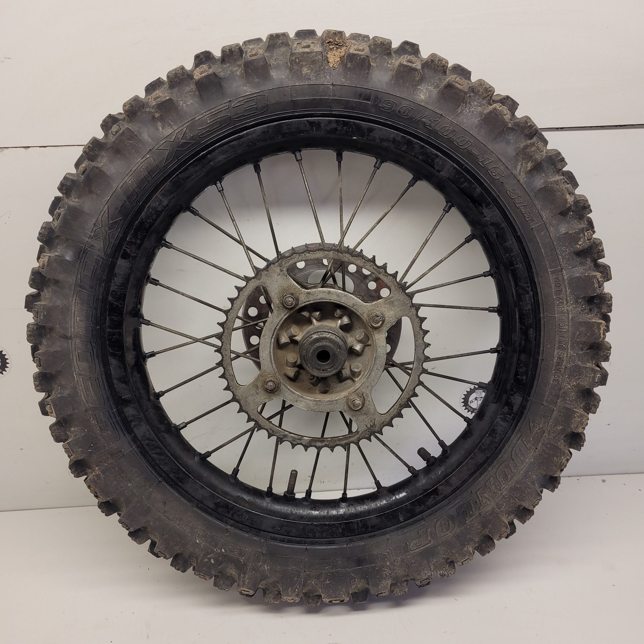 roue arrière kawasaki 80 kx 1995-3