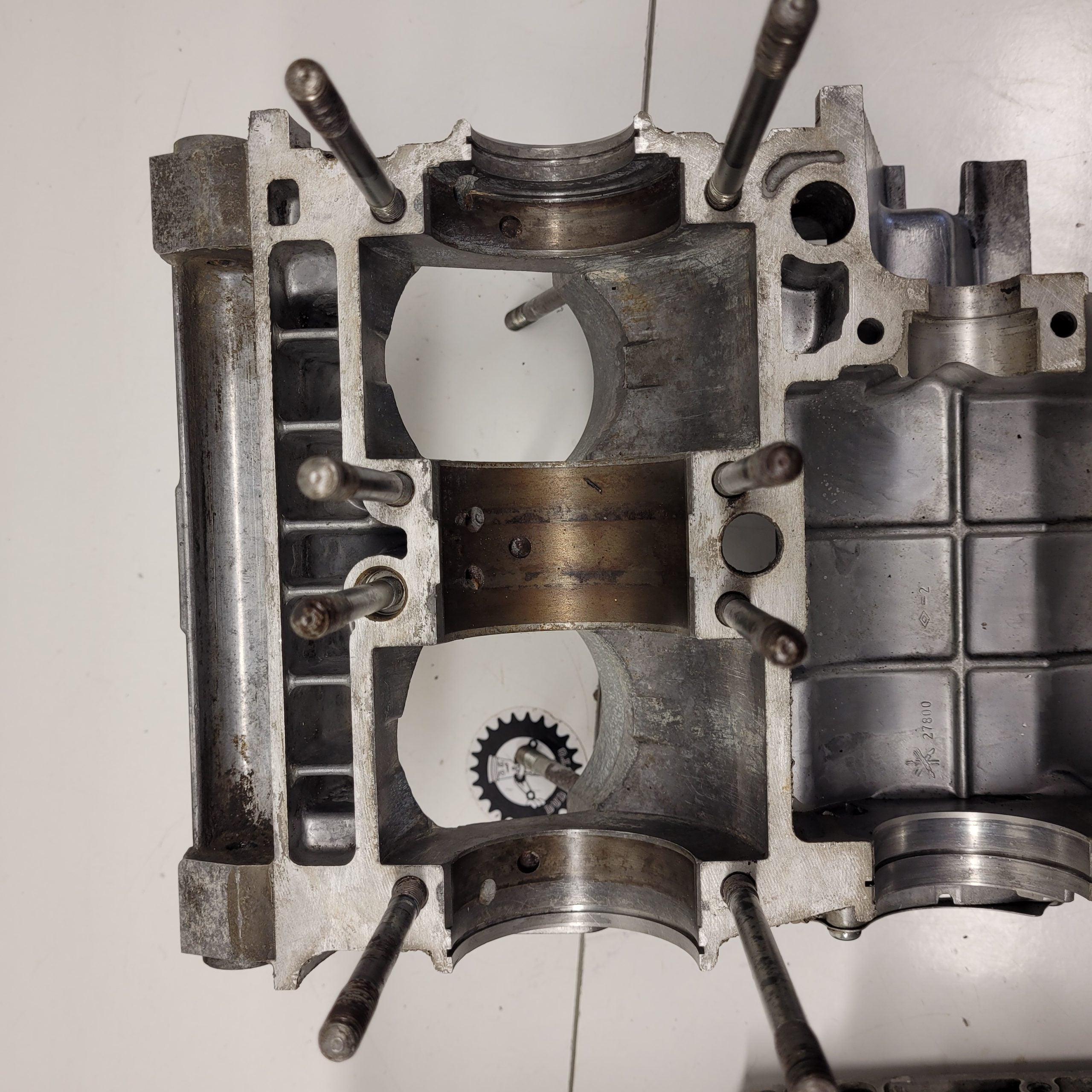 carters moteur yamaha 250 rd 352-6