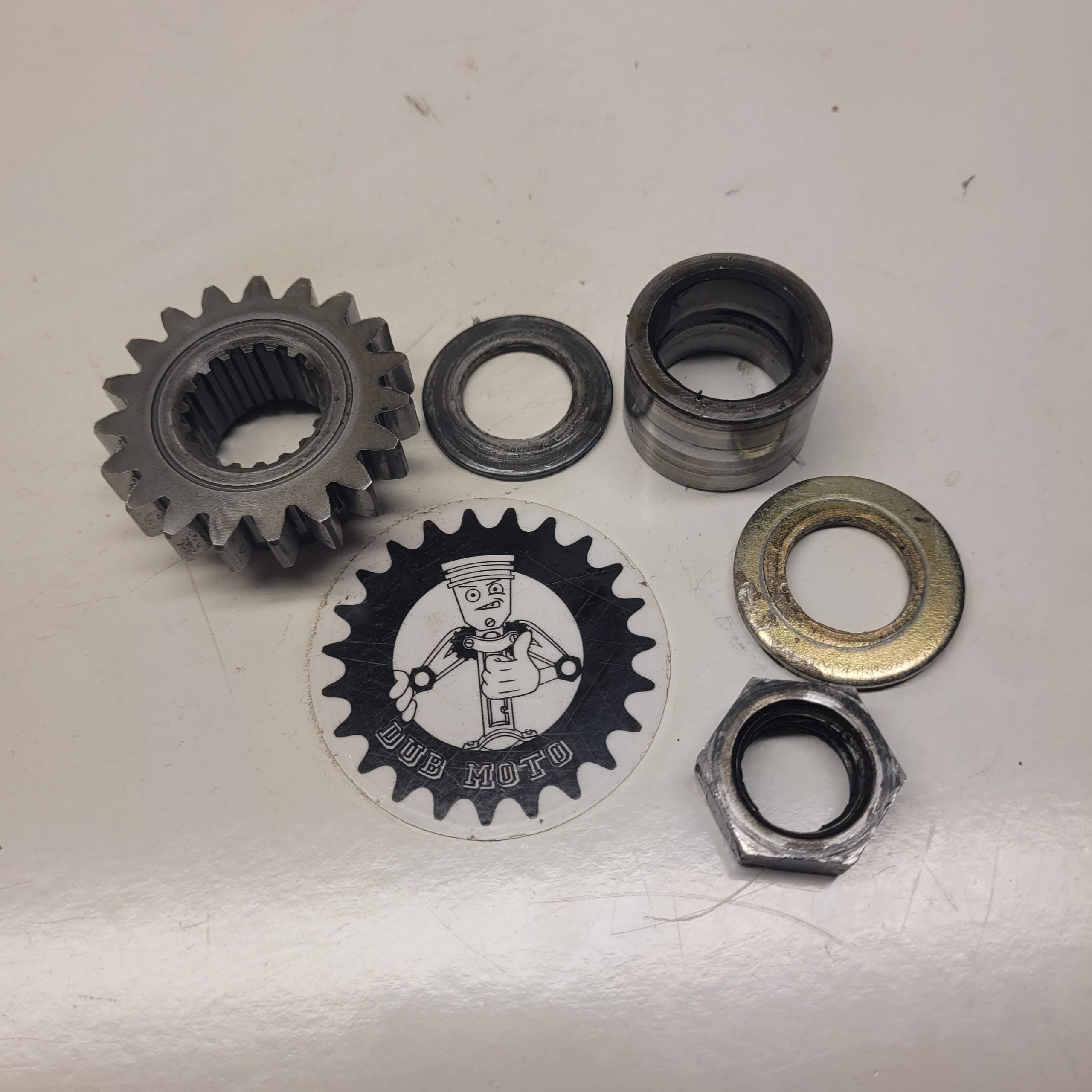 pignon bague suzuki 125 rm 1986