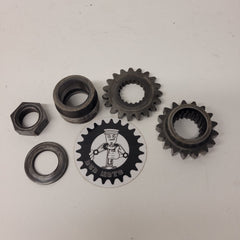 pignons suzuki 125 rm 1989-1