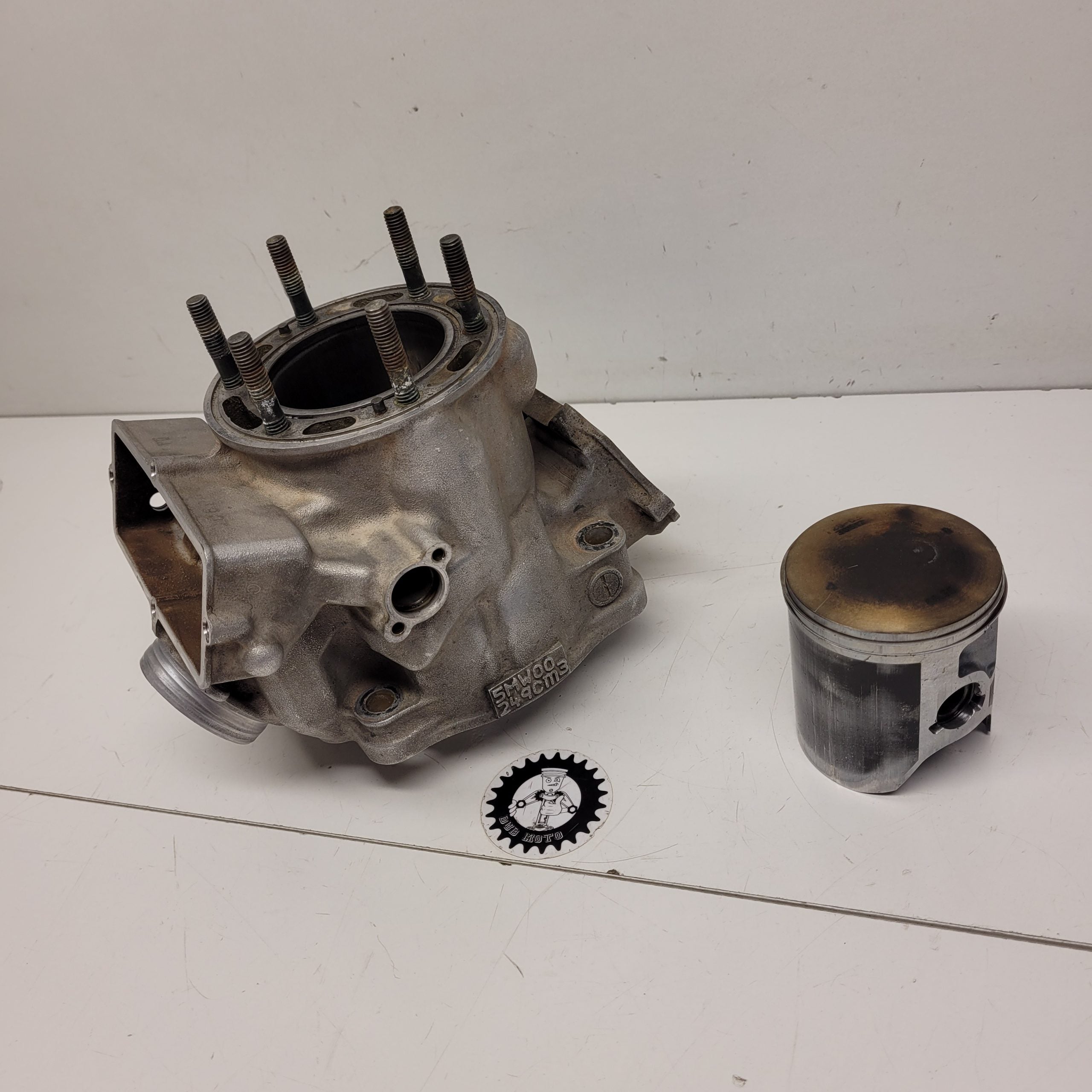 cylindre piston en l'état yamaha 250 yz 2001