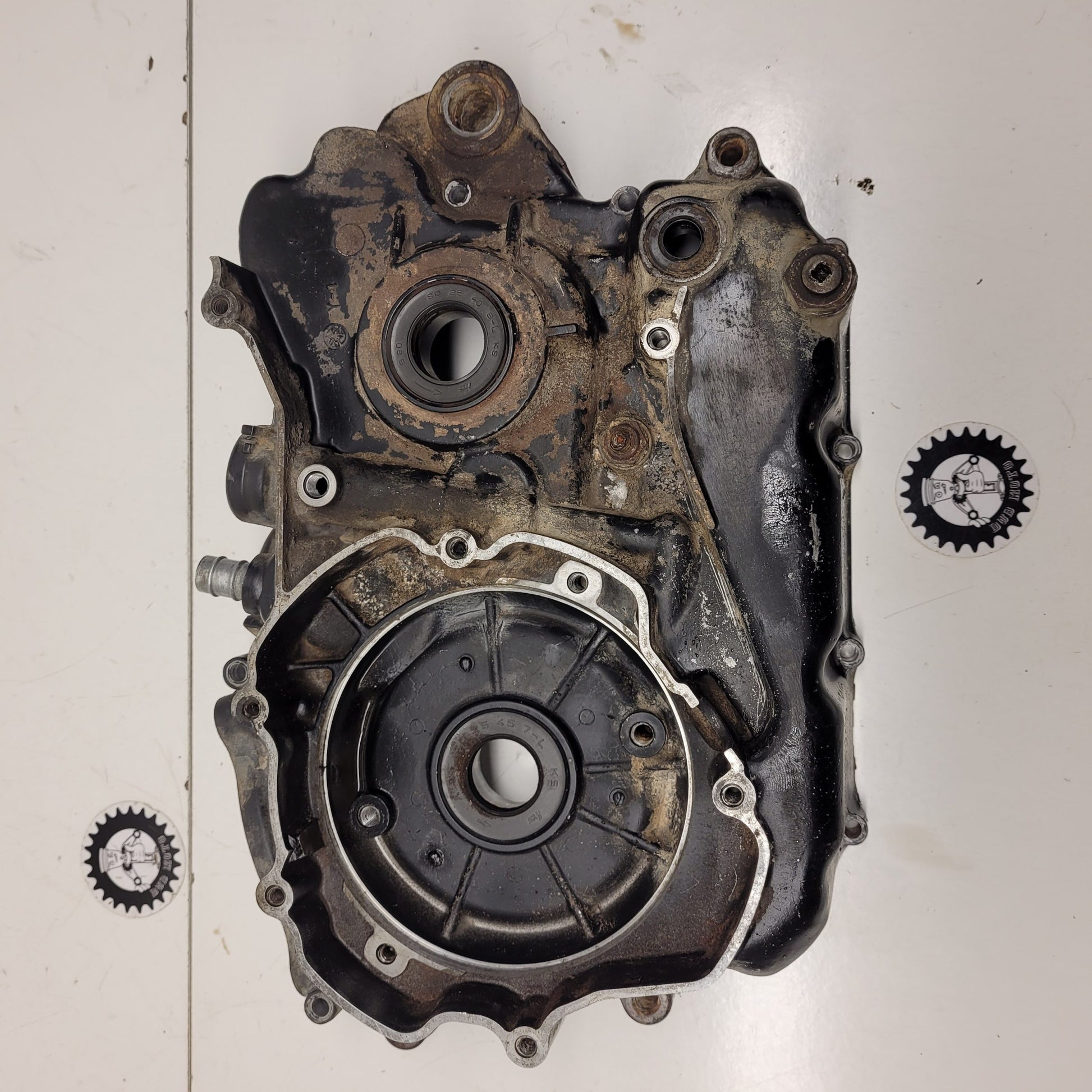 carters moteur yamaha 350 xt 1989-4