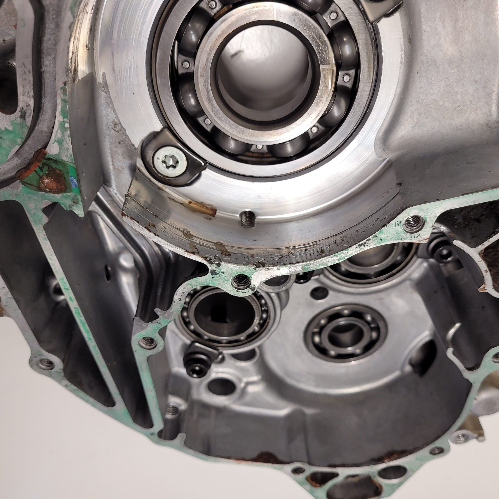 carters moteur en l'état honda 250 crf 2011-4