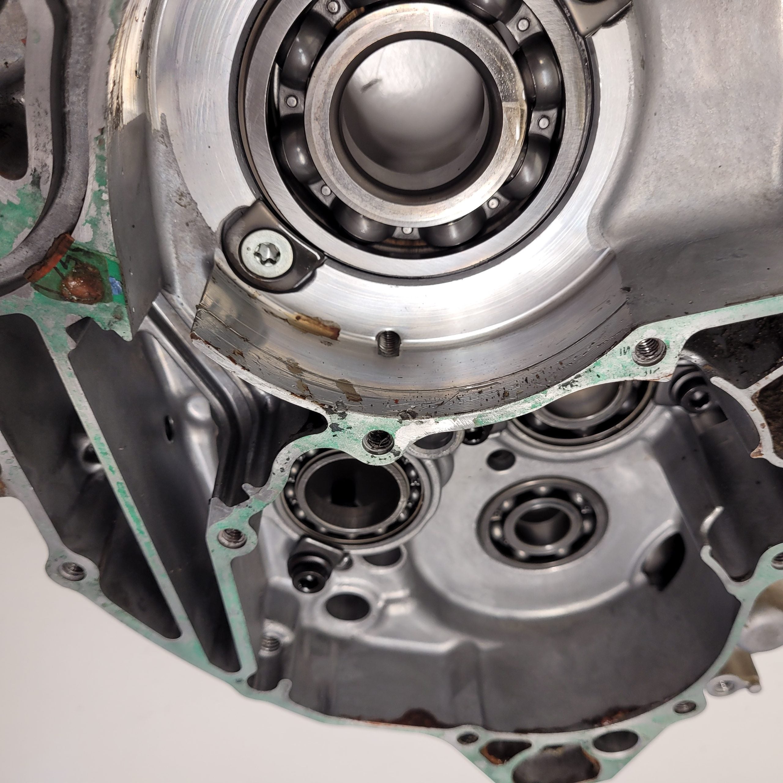 carters moteur en l'état honda 250 crf 2011-4