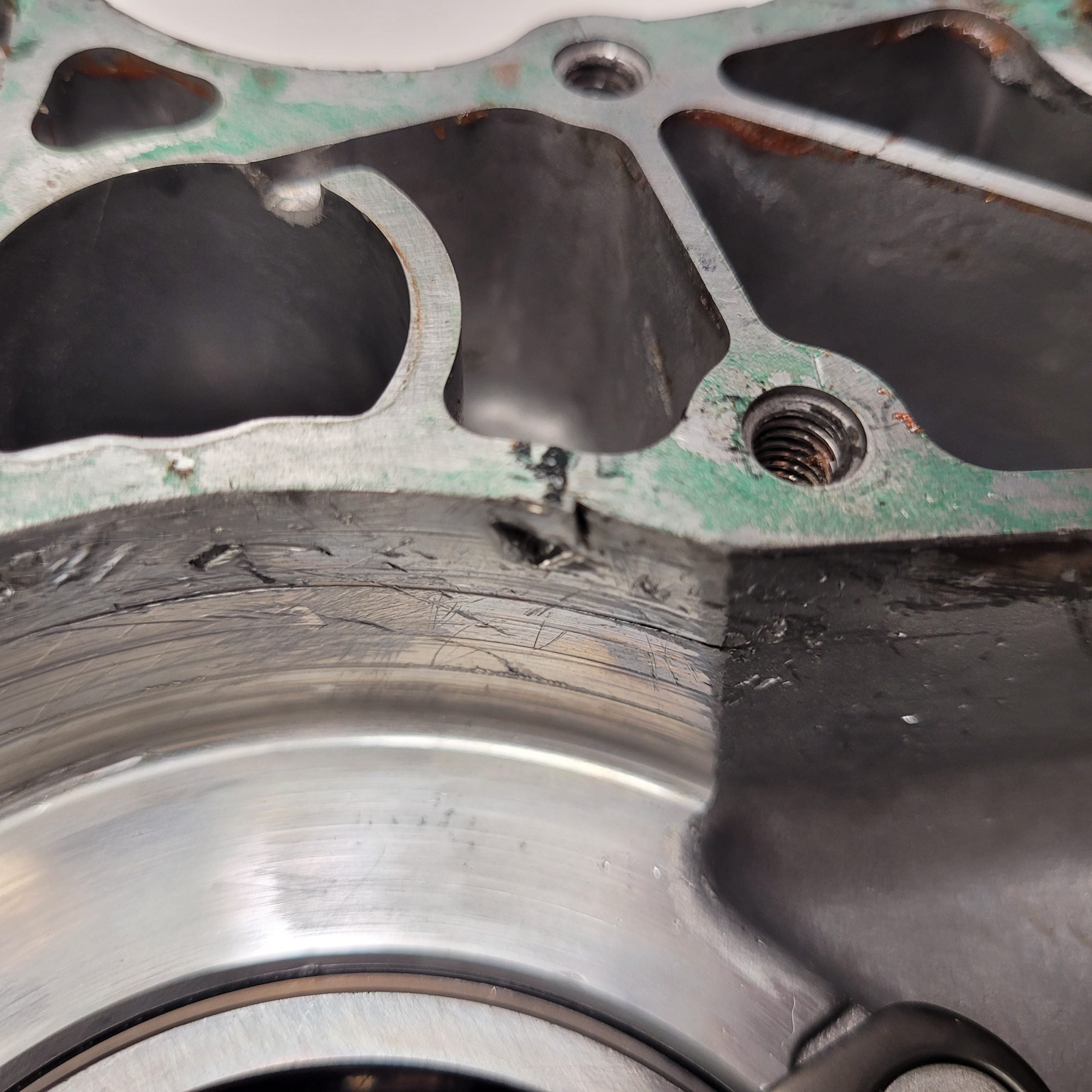 carters moteur en l'état honda 250 crf 2011-12