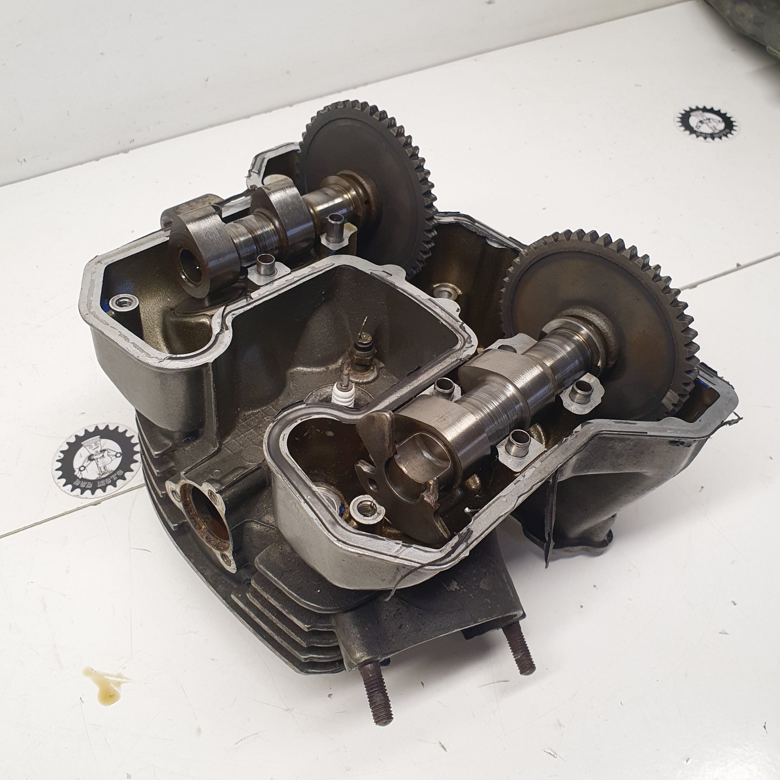 culasse en l'état kawasaki 650 klr