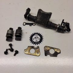 valve echappement husqvarna 250 wr 2001-1