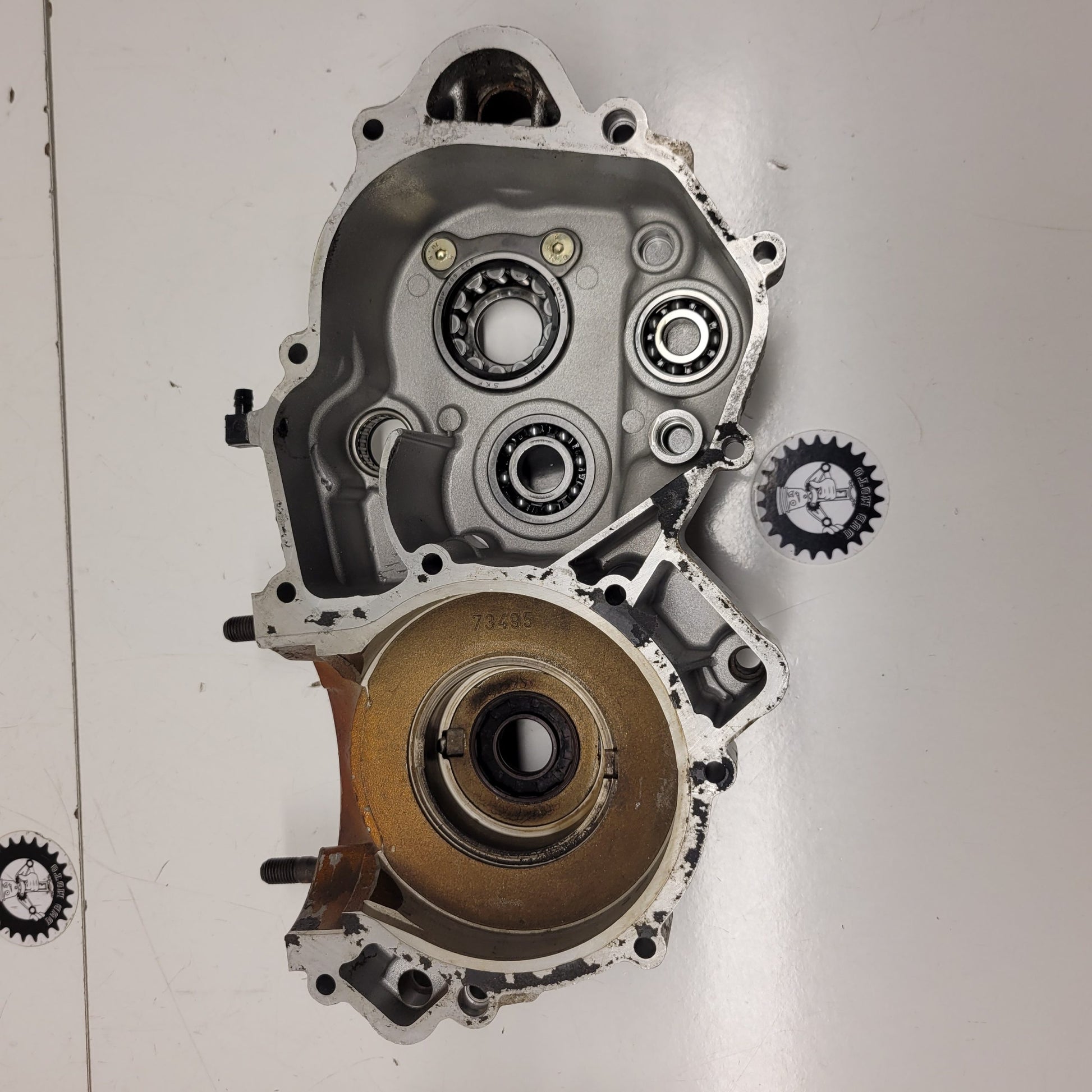 carter moteur droit husqvarna 250 wr 2001-2