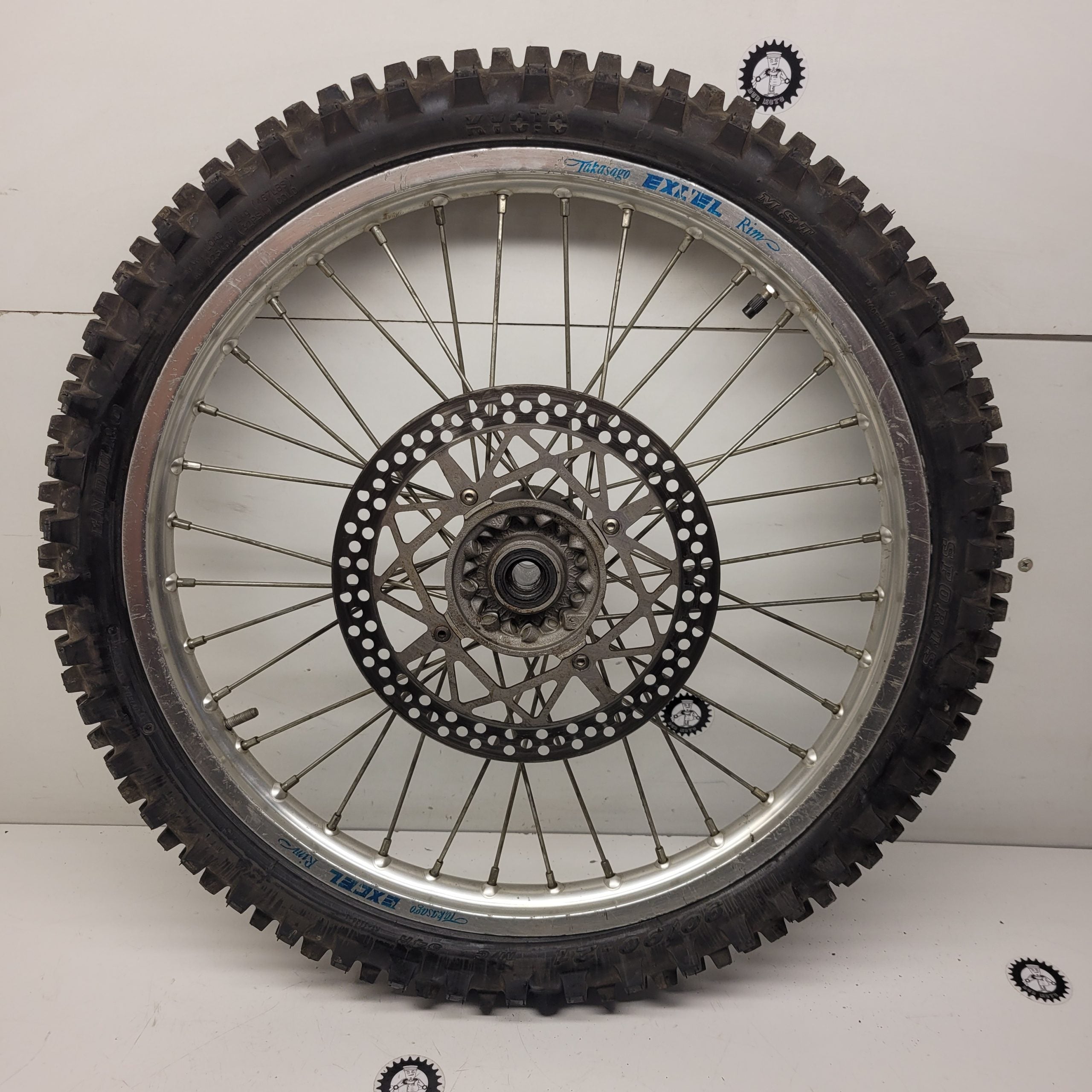 roue avant husqvarna 250 wr 2001
