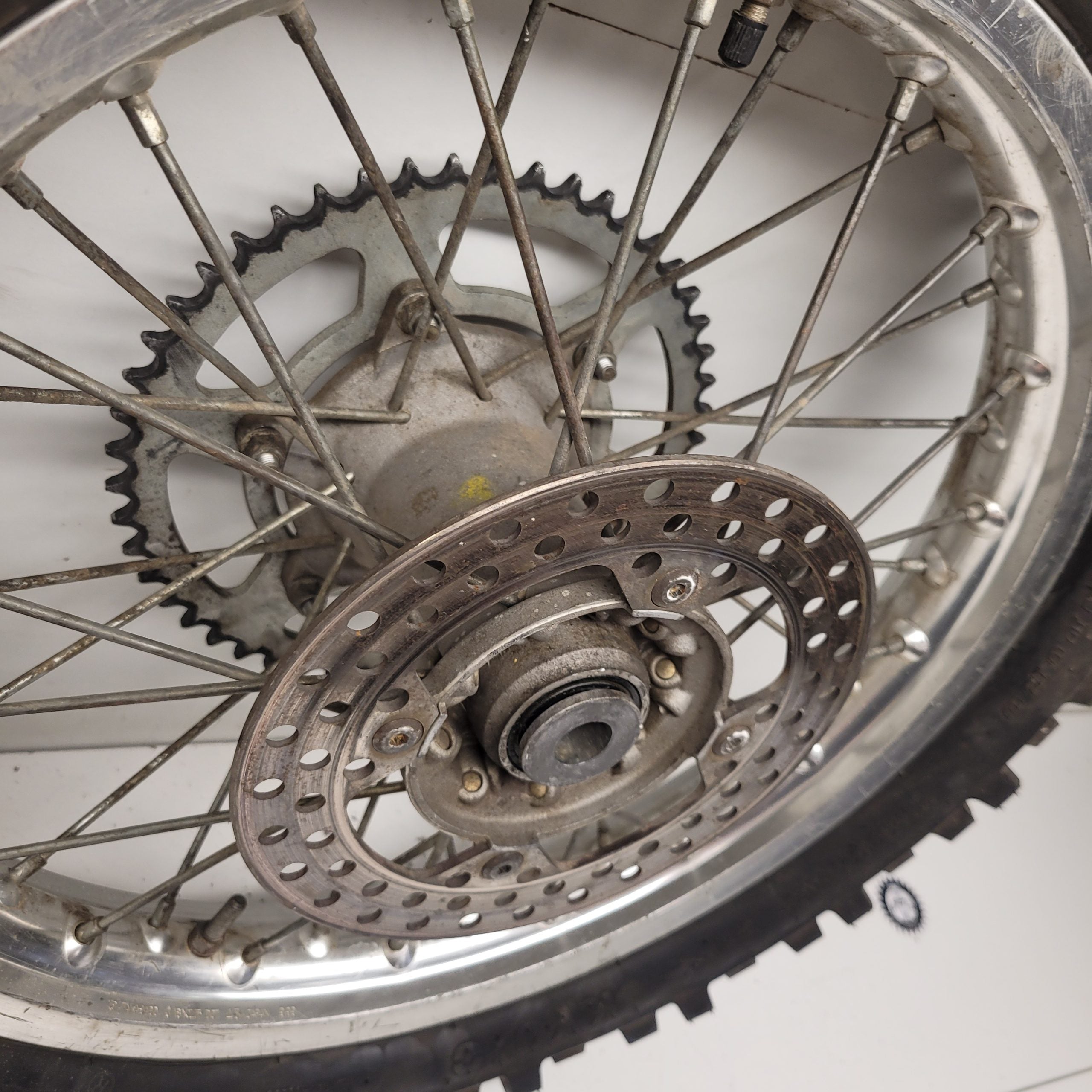 roue arriere husqvarna 250 wr 2001