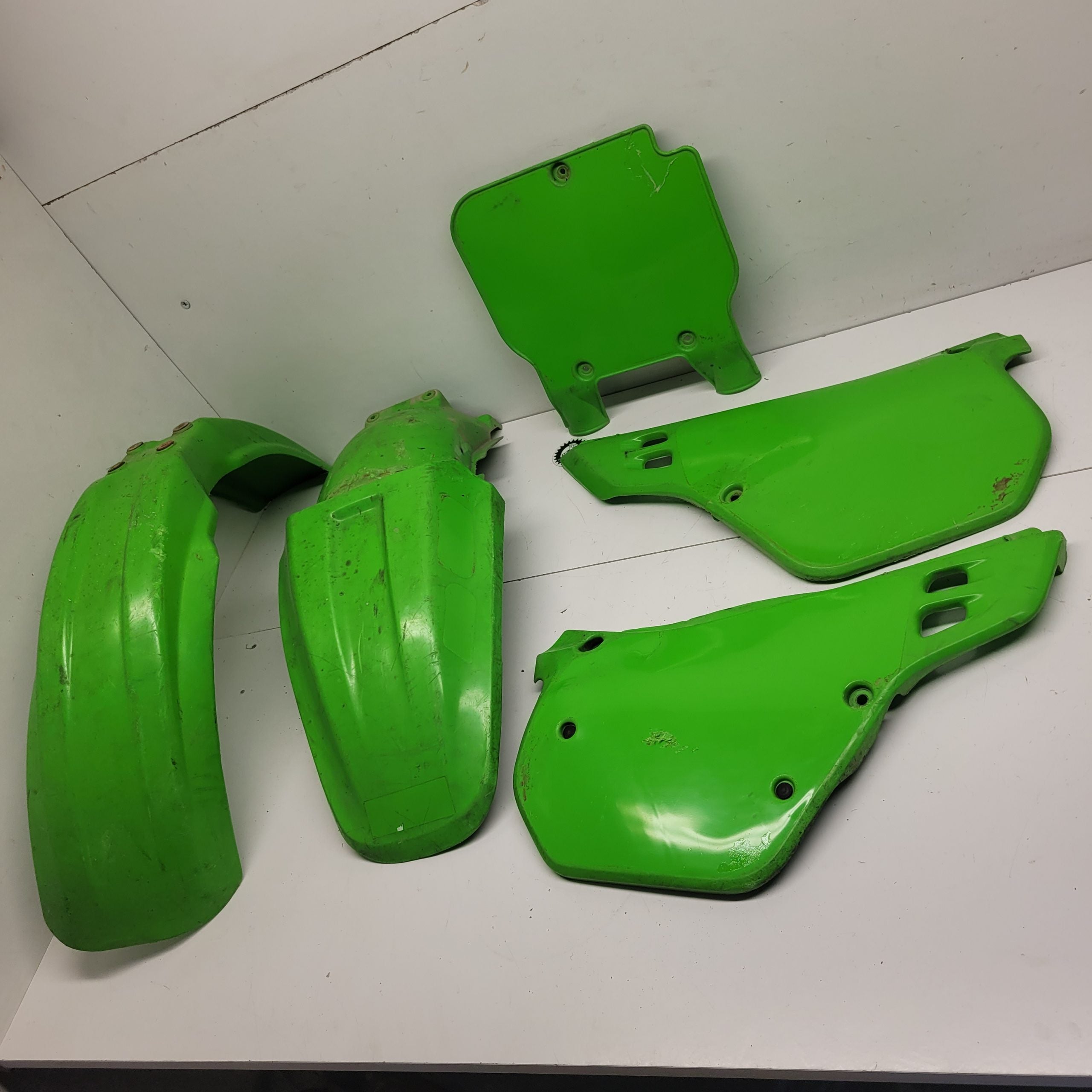 plastiques kawasaki 125 kx 1990