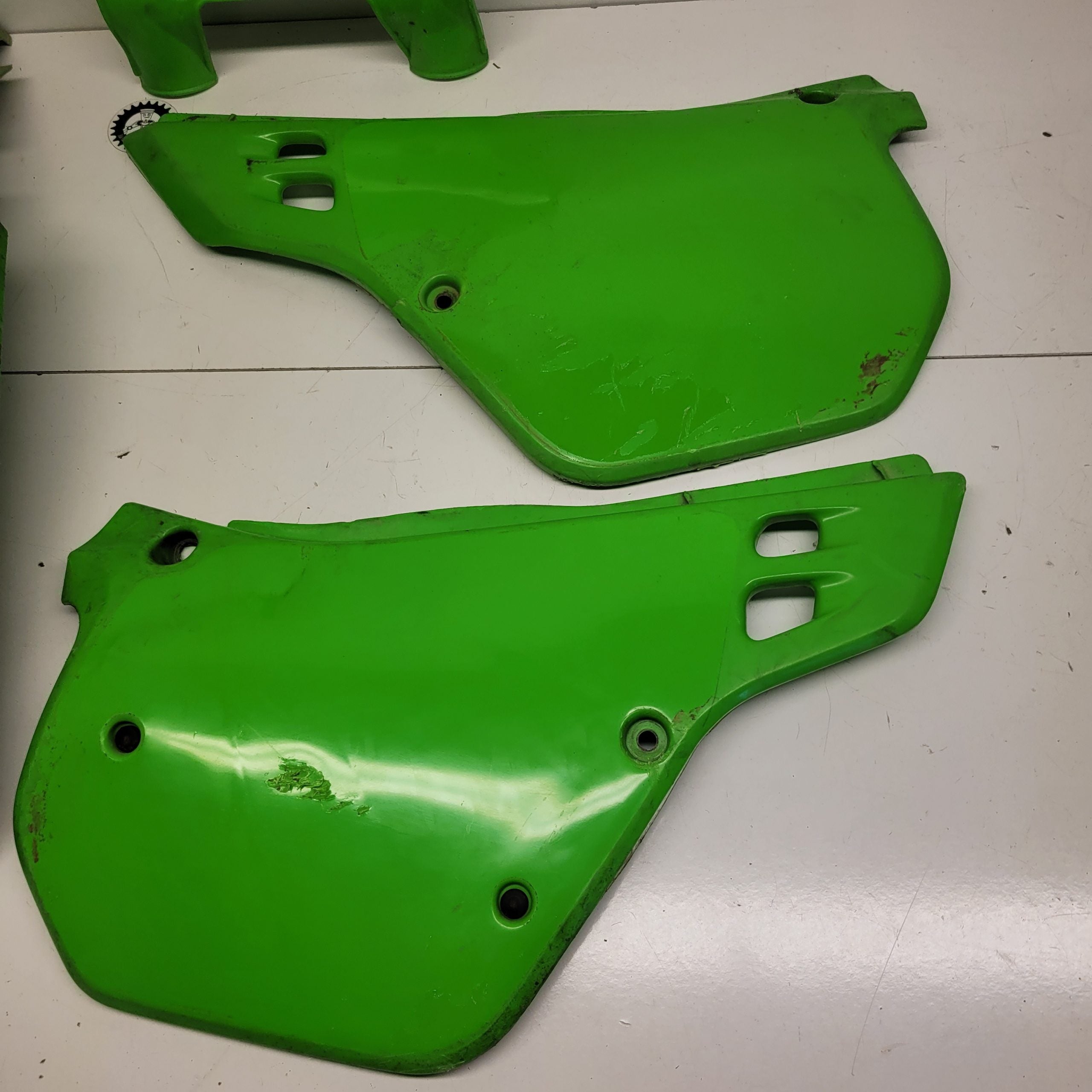 plastiques kawasaki 125 kx 1990