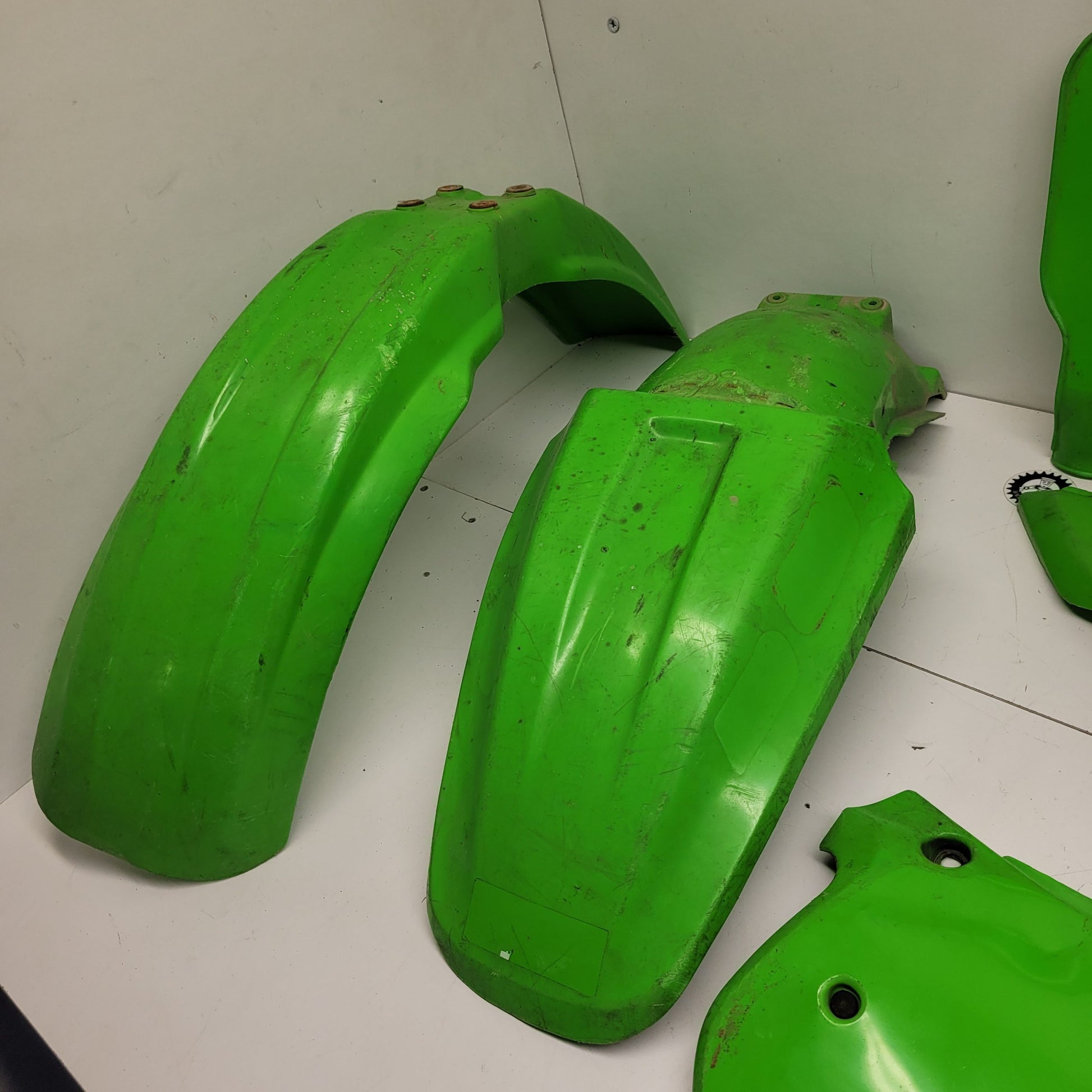 plastiques kawasaki 125 kx 1990-4