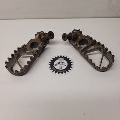 cales pied kawasaki 125 kx 1990-1