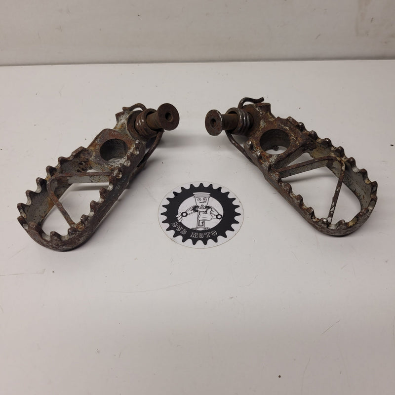 cales pied kawasaki 125 kx 1990-1