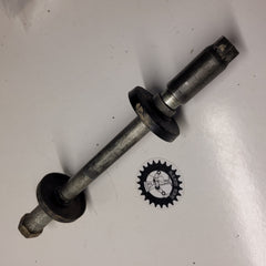 axe roue avant kawasaki 125 kx 1990-1