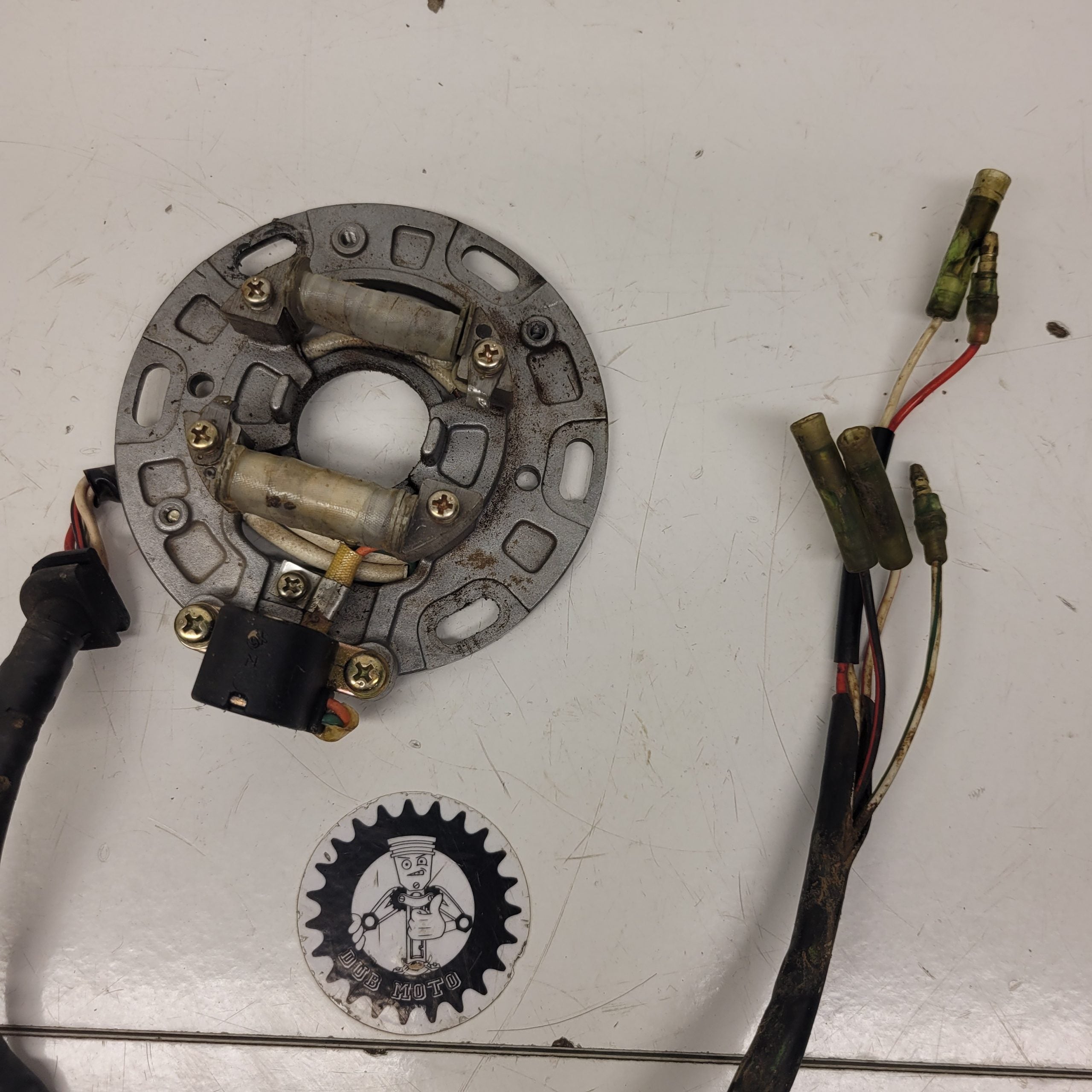 stator allumage kawasaki 125 kx 1990