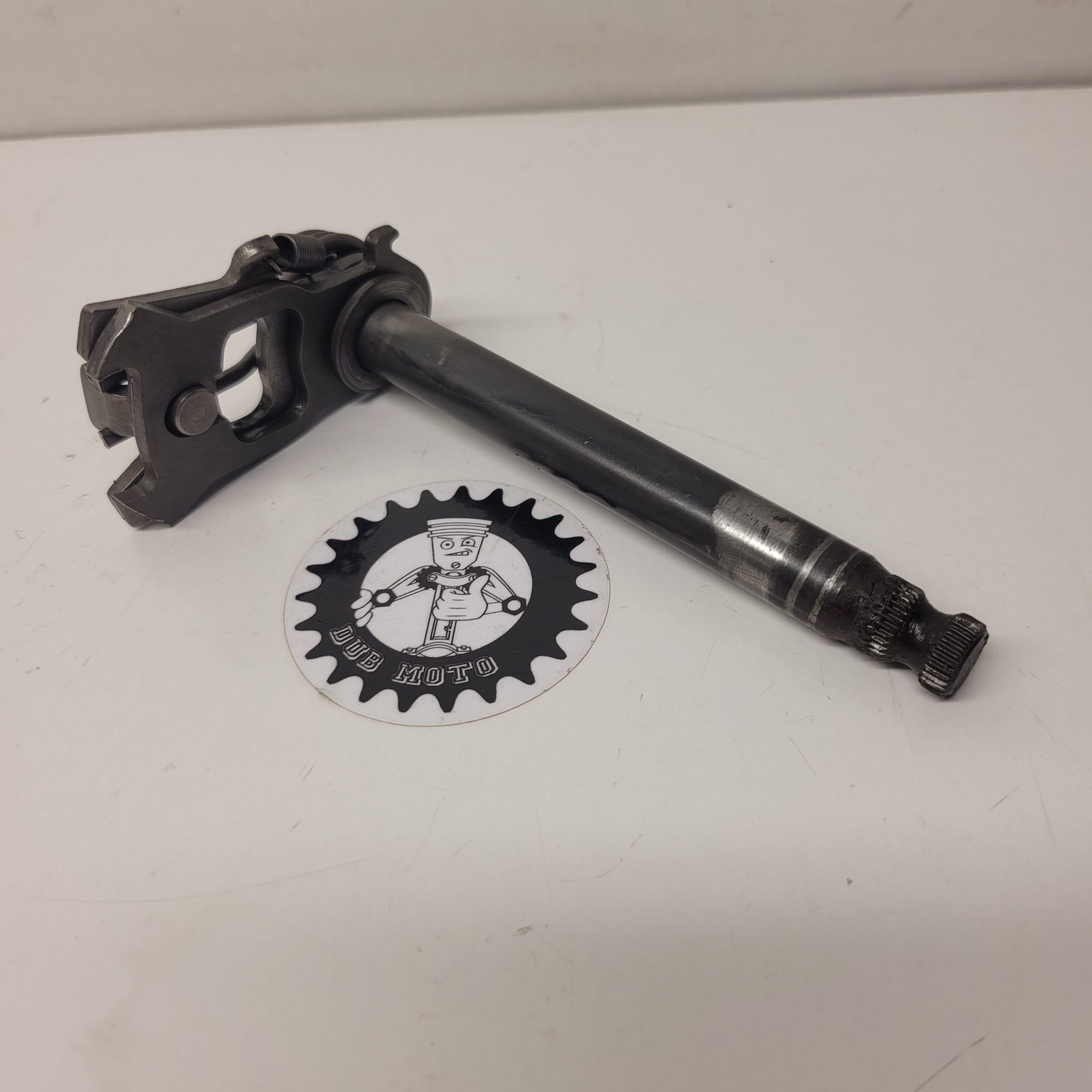 axe de selecteur kawasaki 125 kx 1990