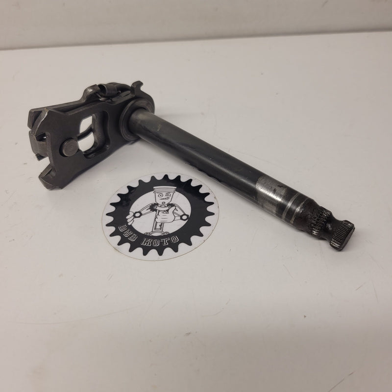 axe de selecteur kawasaki 125 kx 1990-1