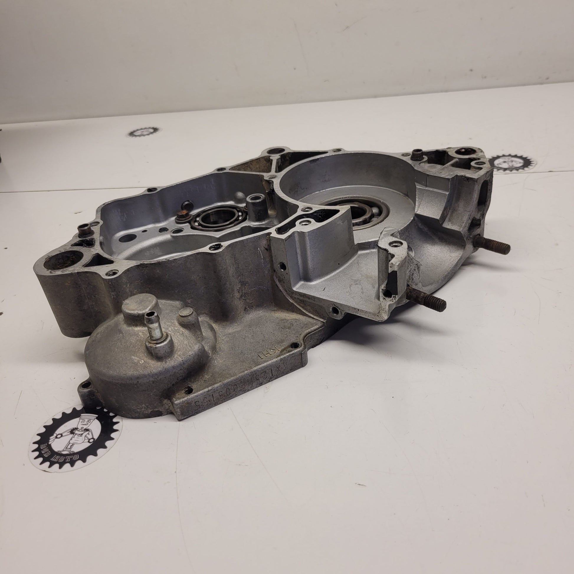 carter moteur droit kawasaki 125 kx 1990-2