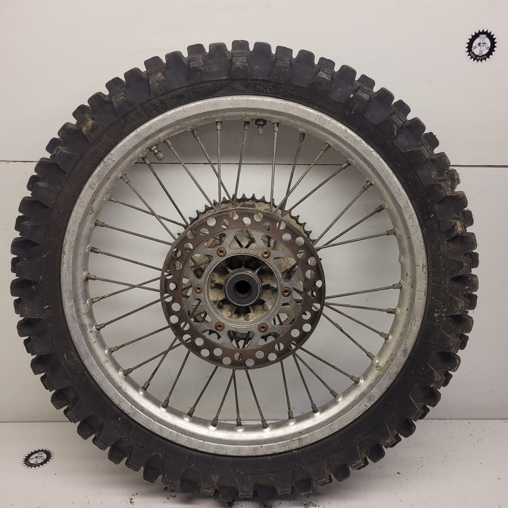 roue arrière kawasaki 125 kx 1990-4
