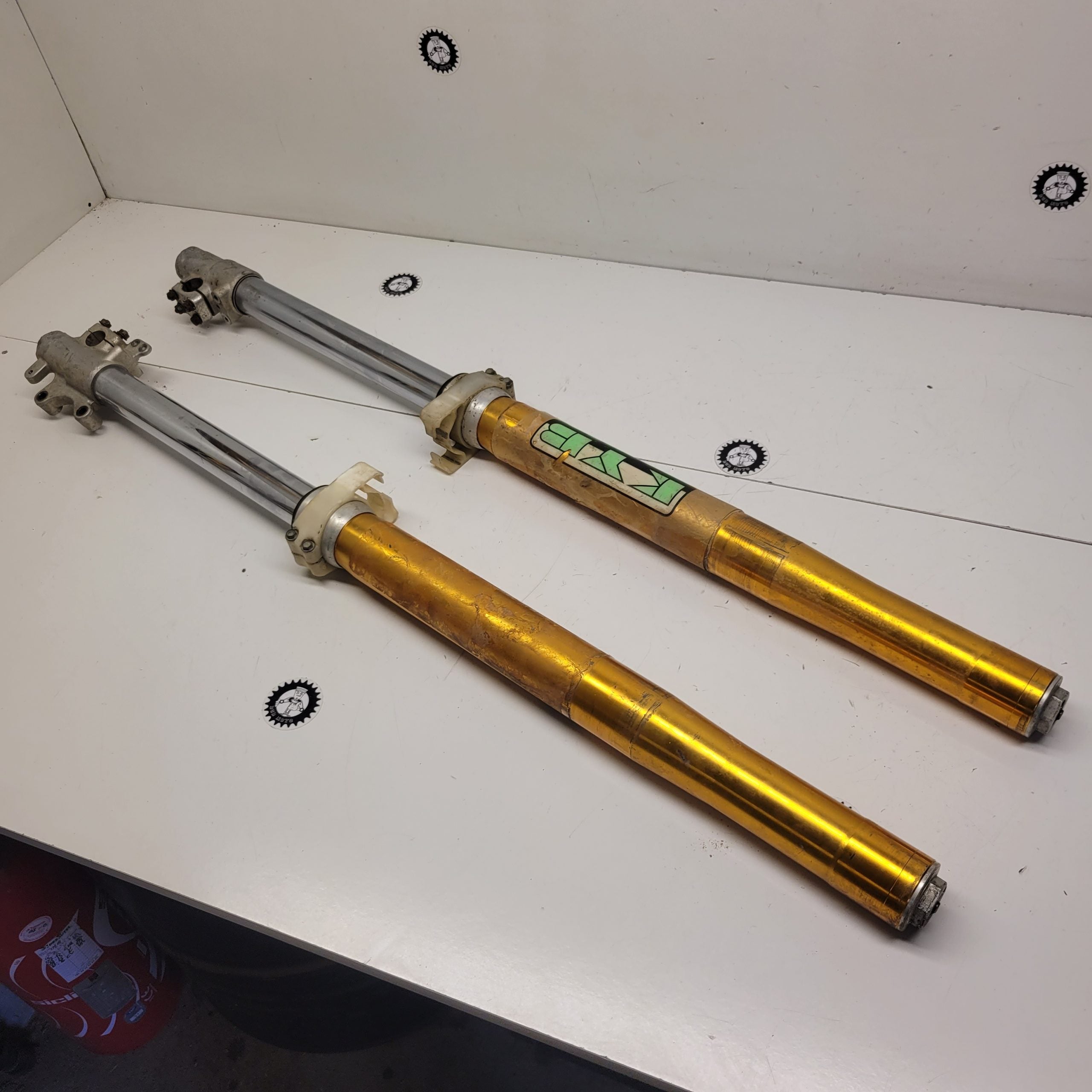 fourche kawasaki 125 kx 1990