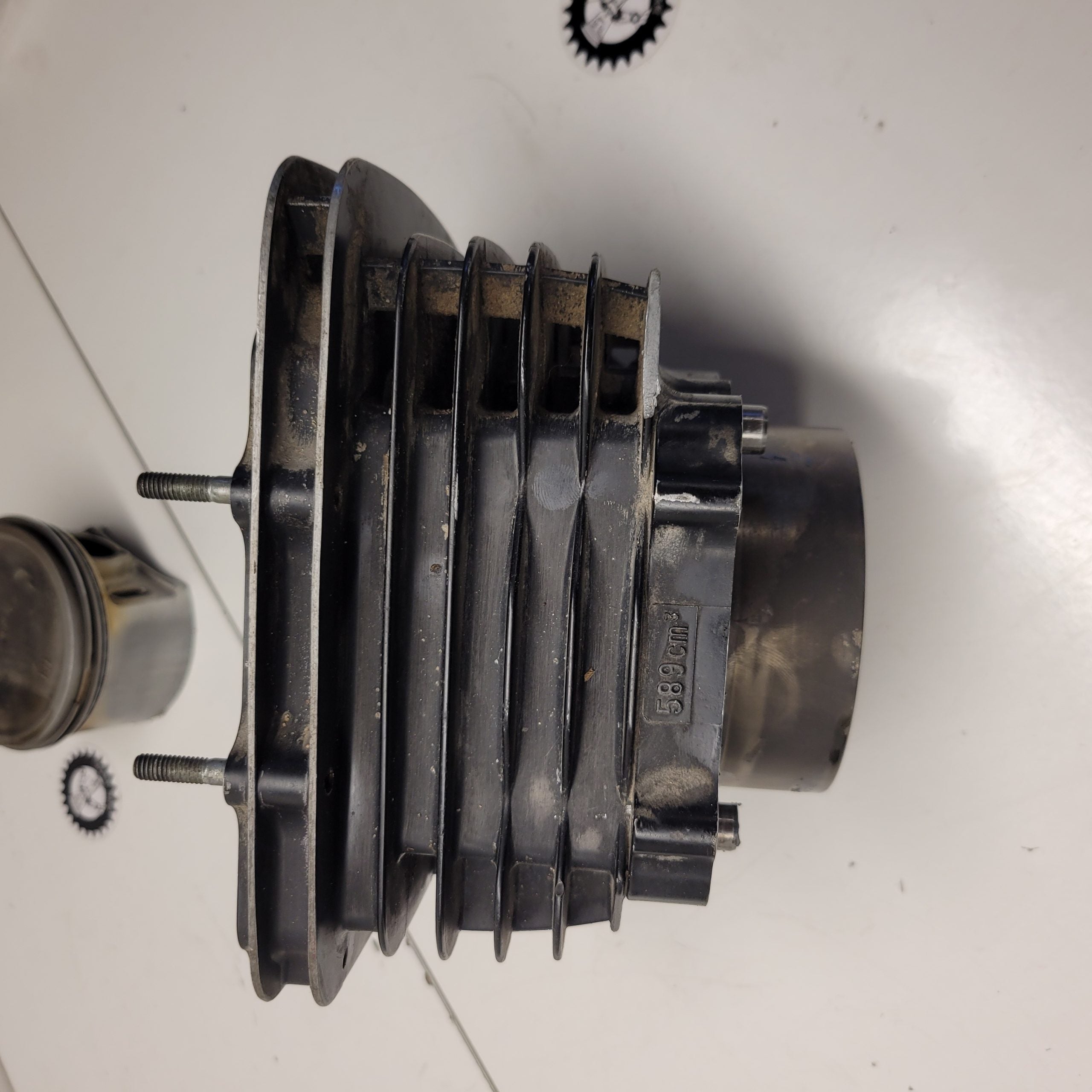 cylindre piston honda 600 xlr