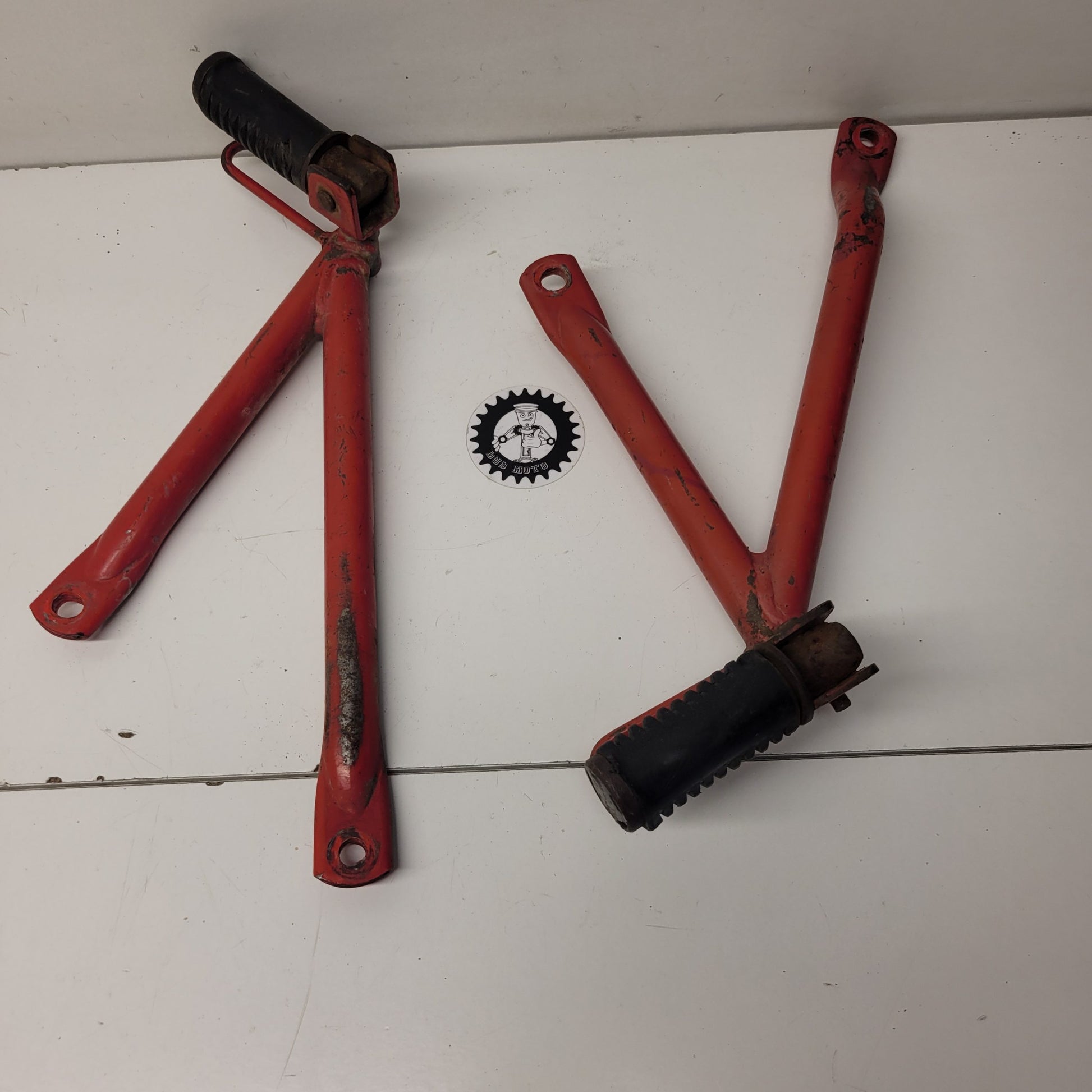 cales pieds honda 600 xlr-1