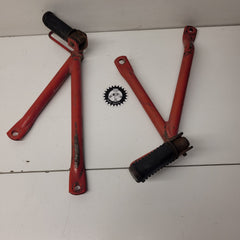 cales pieds honda 600 xlr-1
