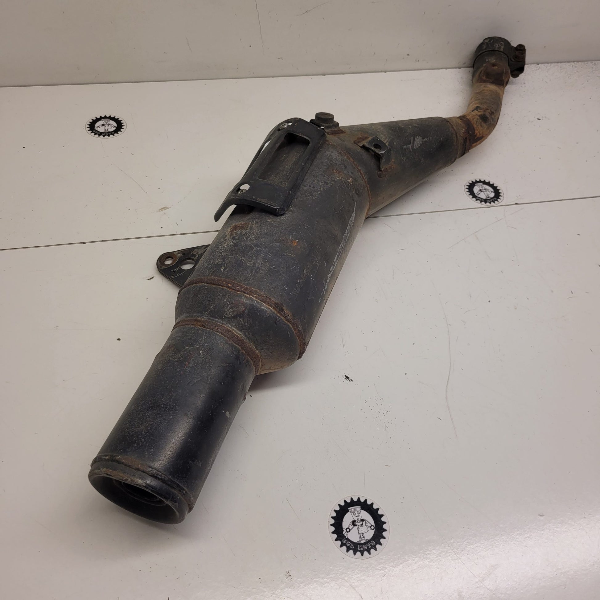 silencieux honda 600 xlr-1