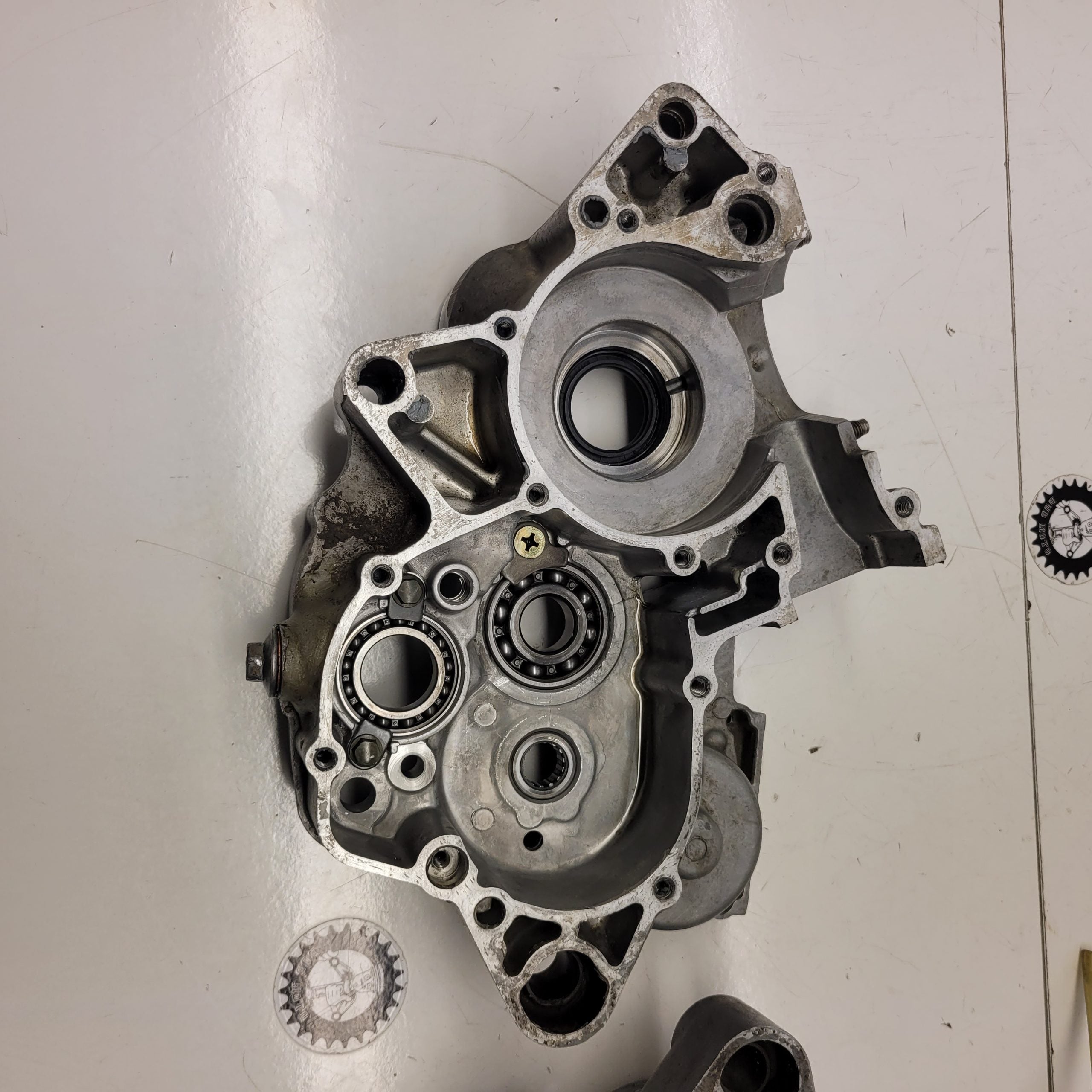 carters moteur 5ET00 yamaha 125 yz 2000-5