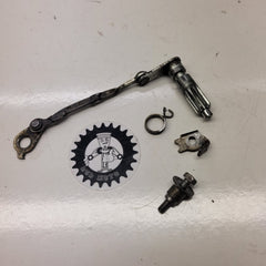 commande de valve honda 125 cr 1988-1