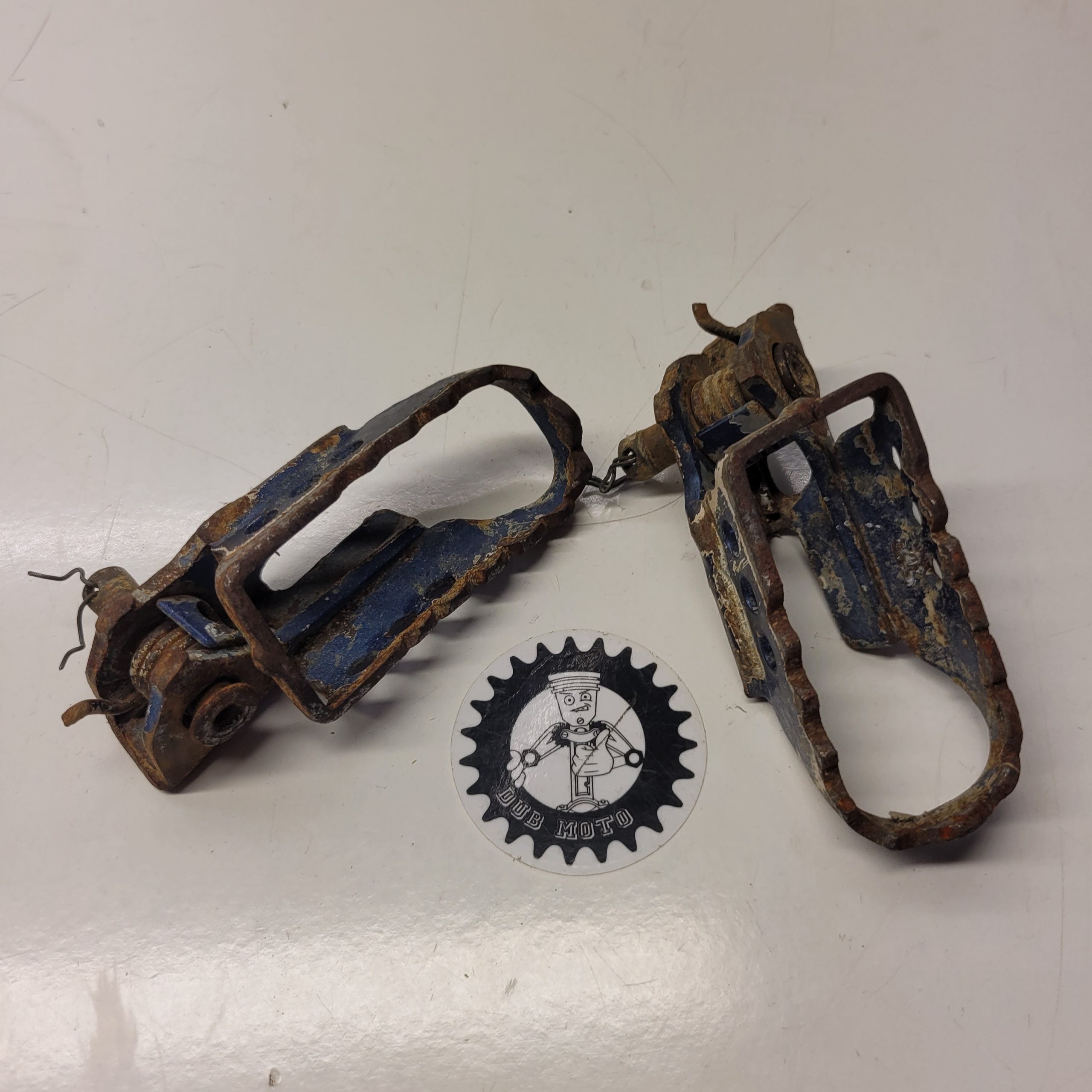 cales pieds yamaha 125 yz 1993