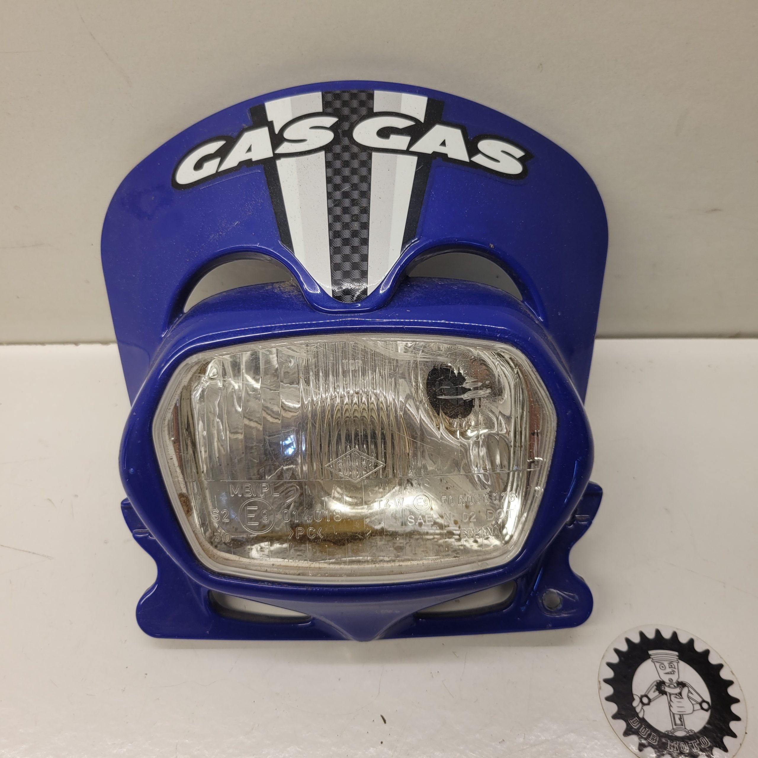 plaque phare gasgas 280 txt